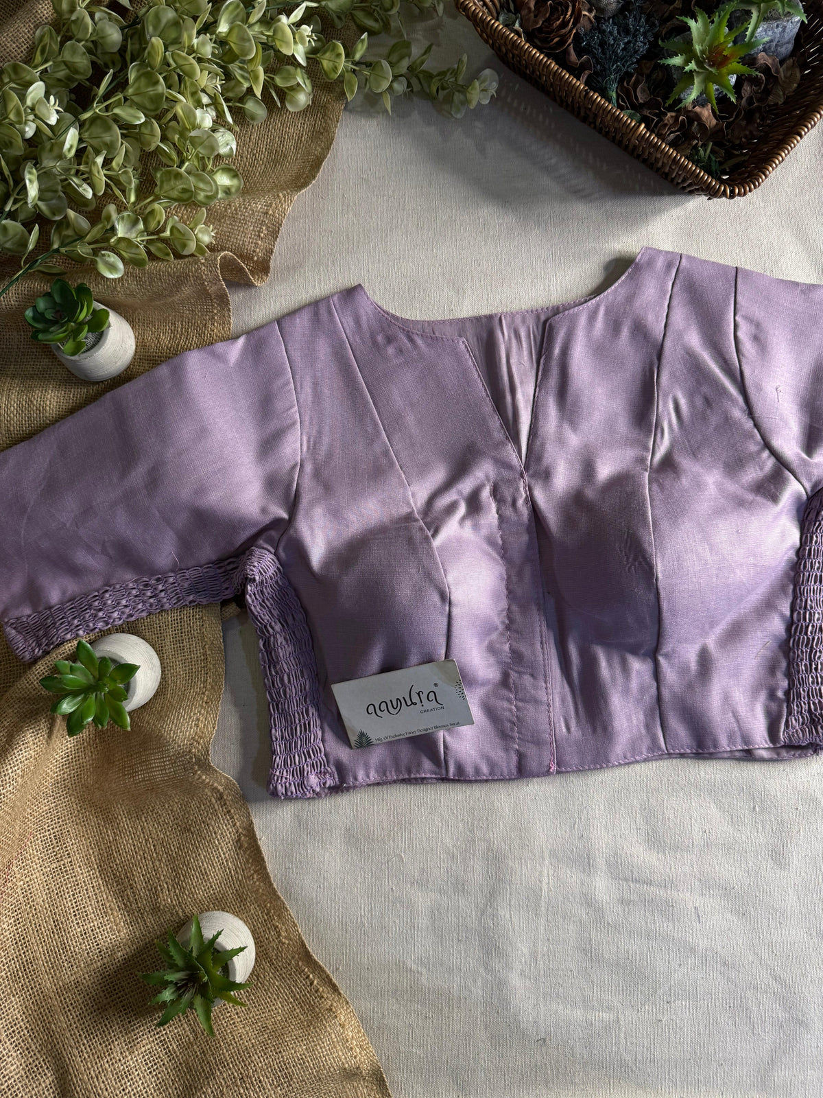 Comfort Fit Cotton Blouse