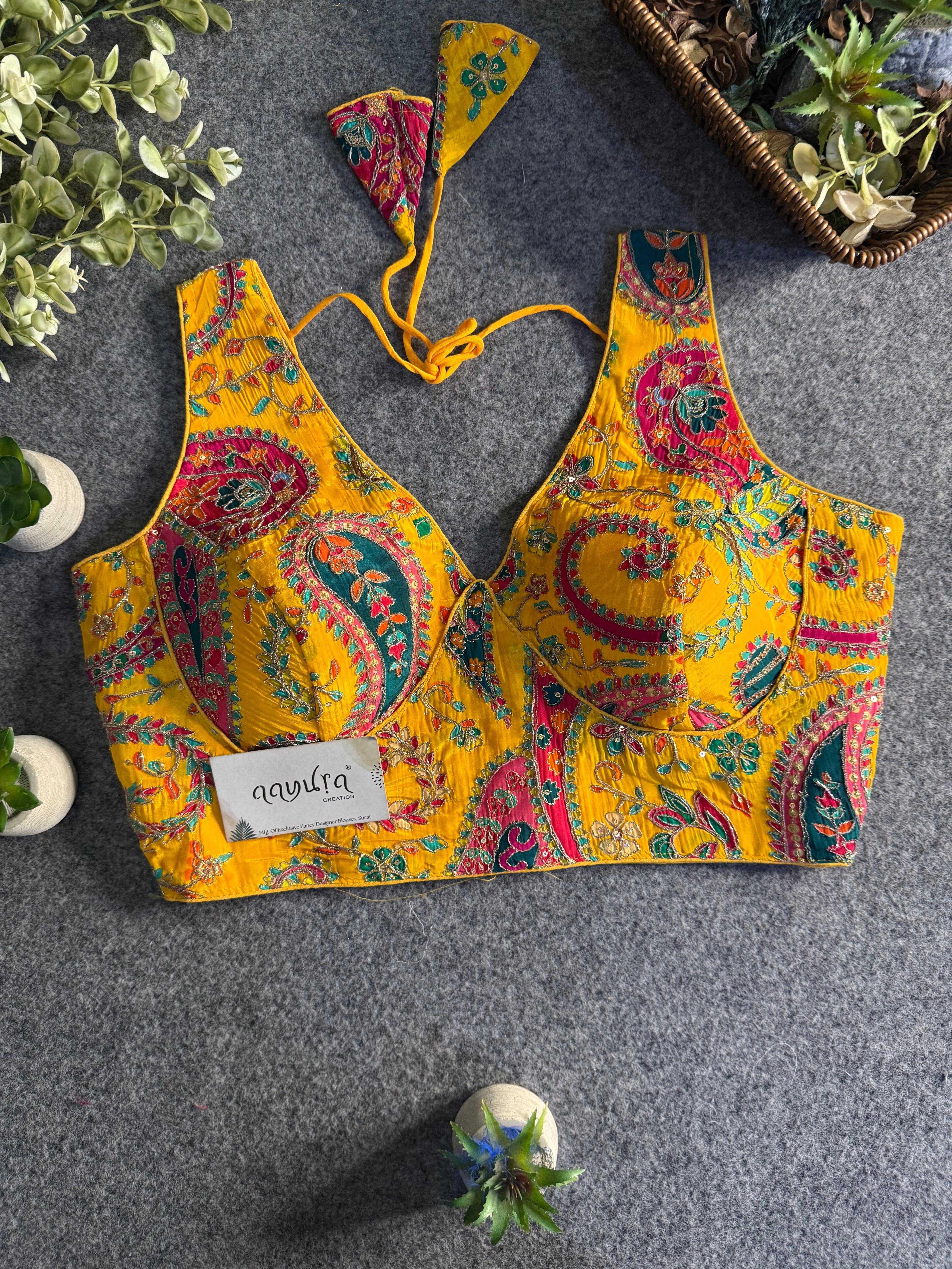 Anastasia Crape Silk Blouse