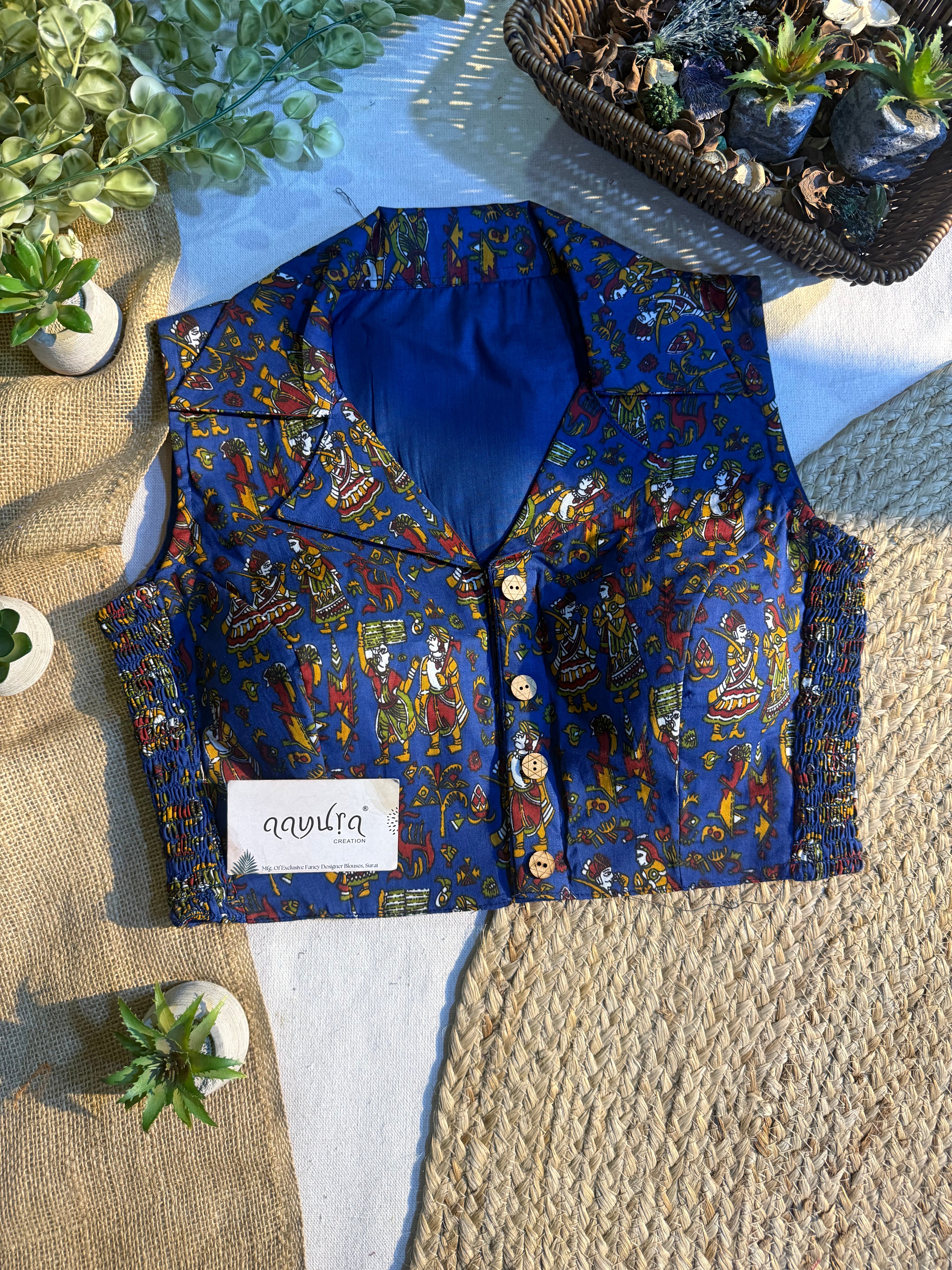Soft Stretch Premium Cotton Blouse