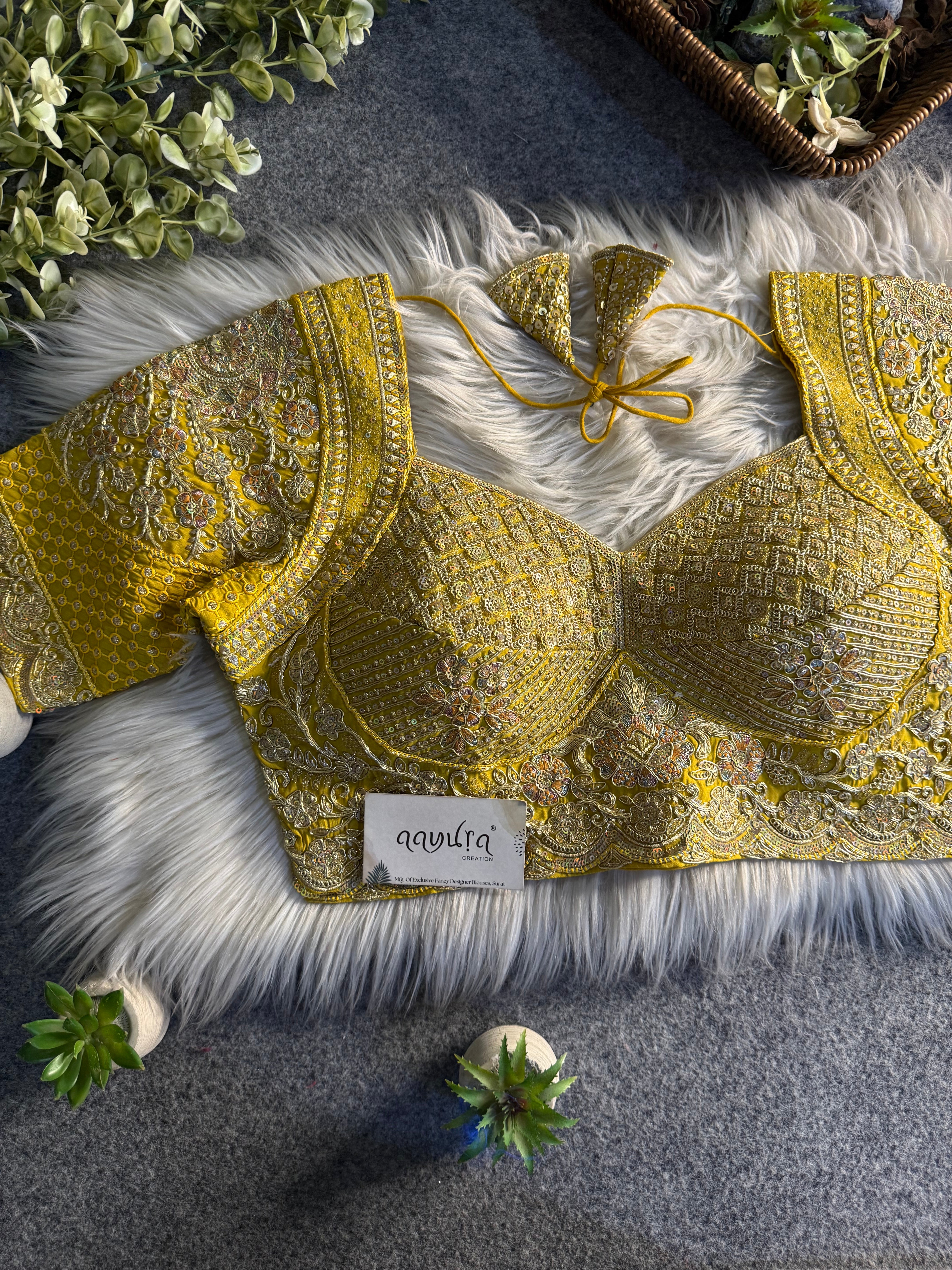 Rivya Glam Silk Blouse