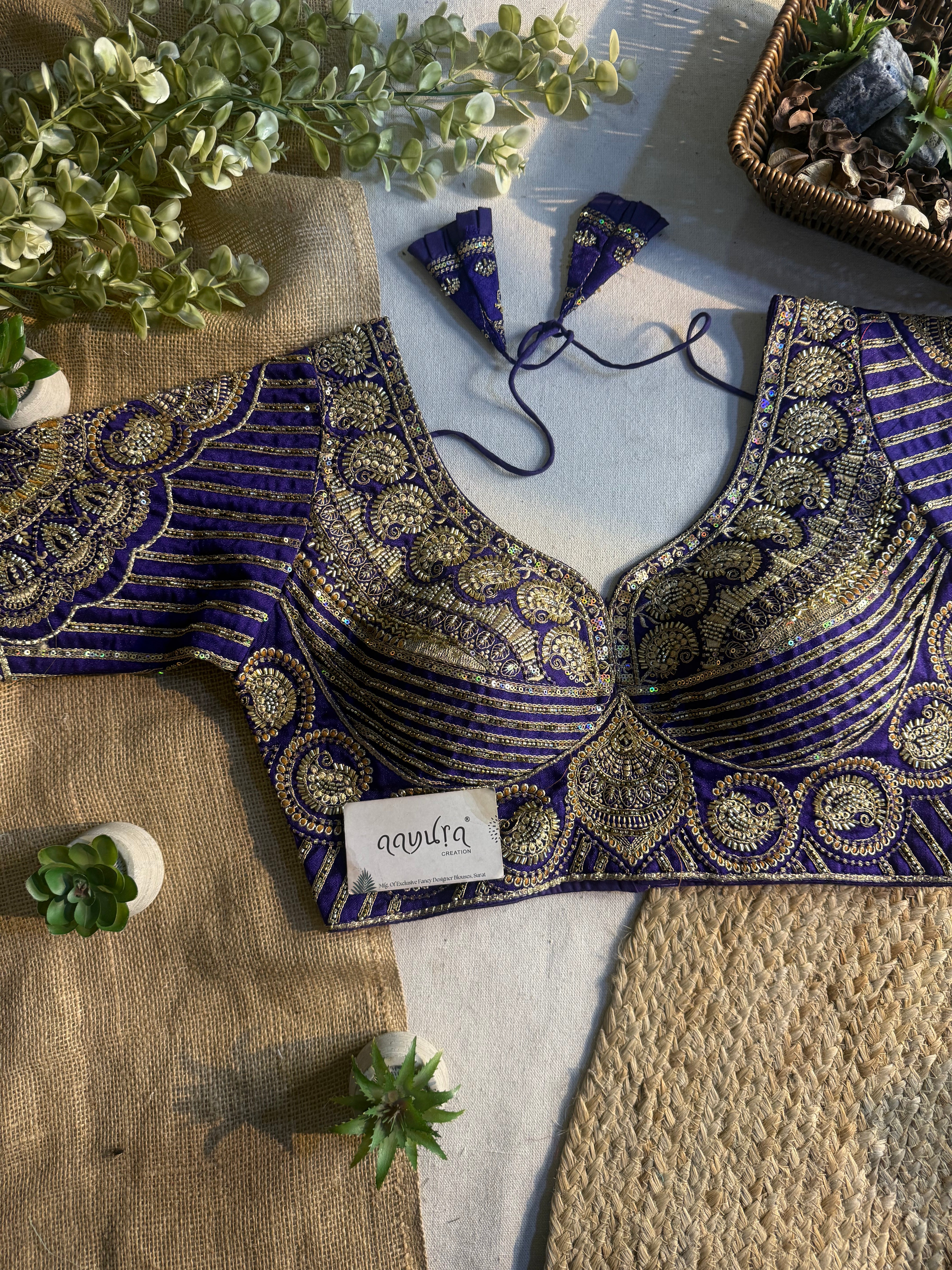 Italian Luxe Beads Blouse