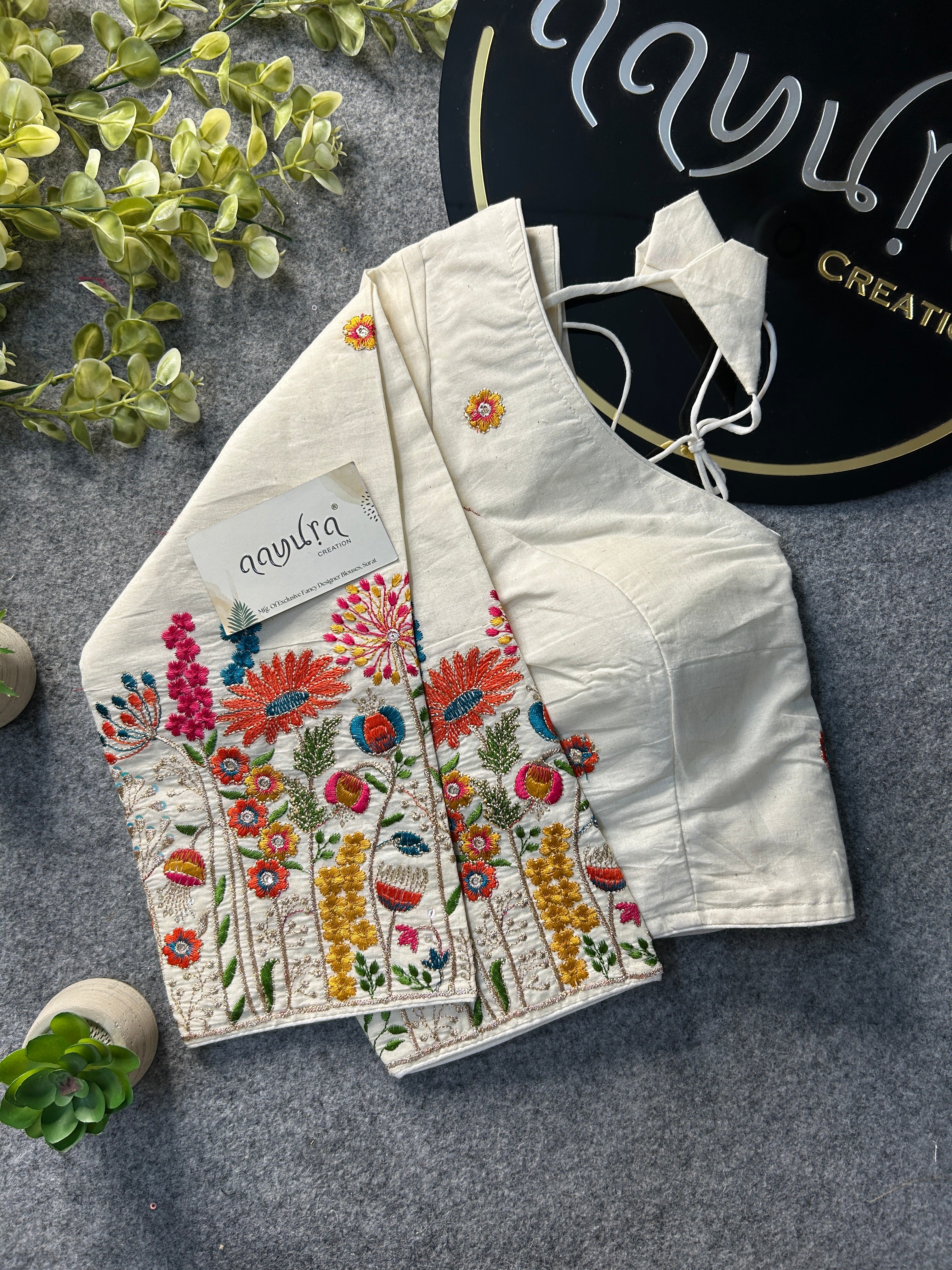 Embroidery Cotton Blouse