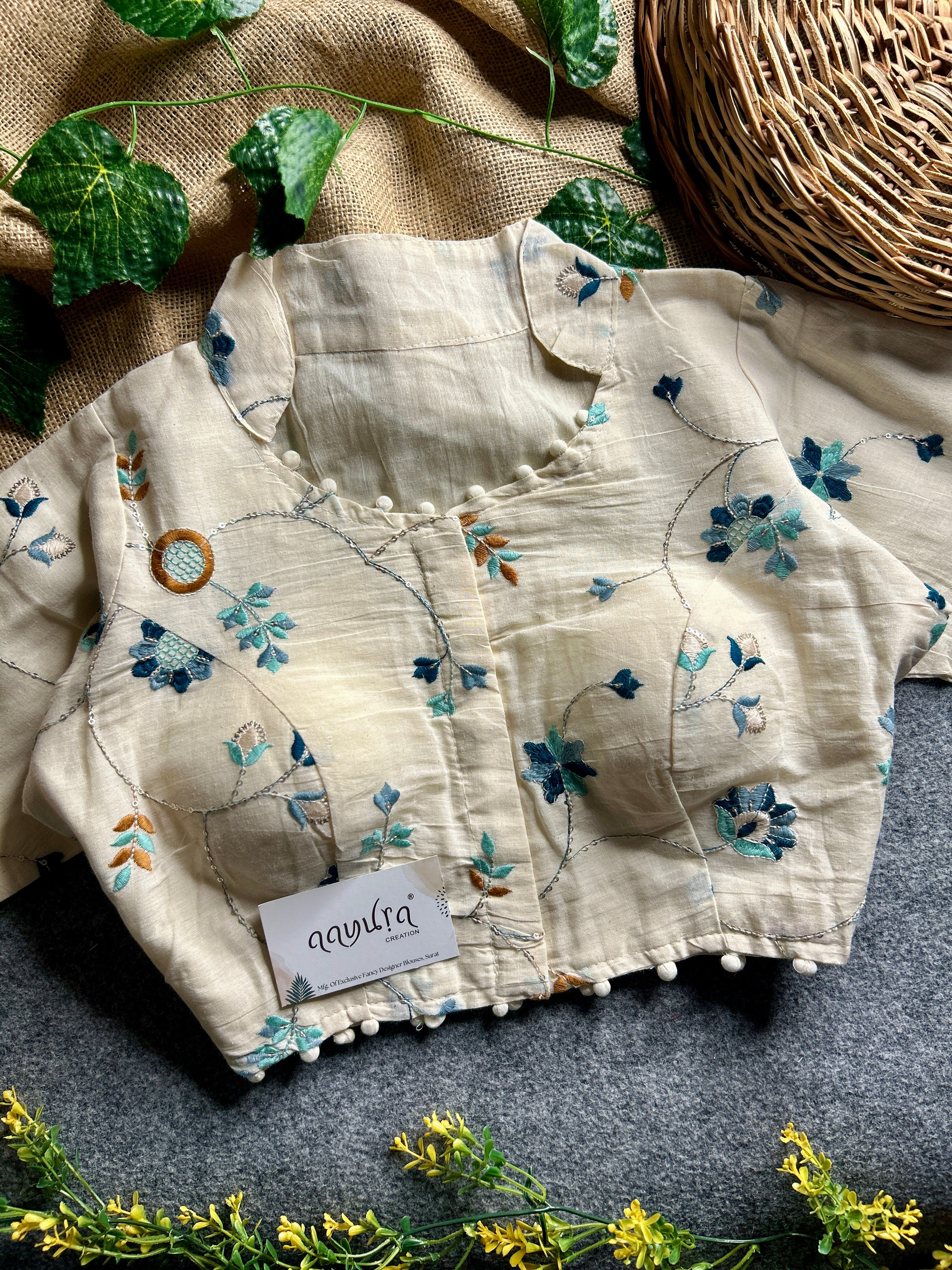 BabyColler Khadi blouse