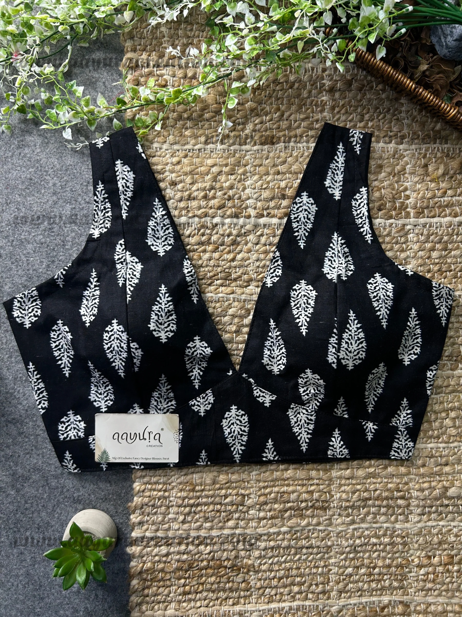 V Neck Cotton