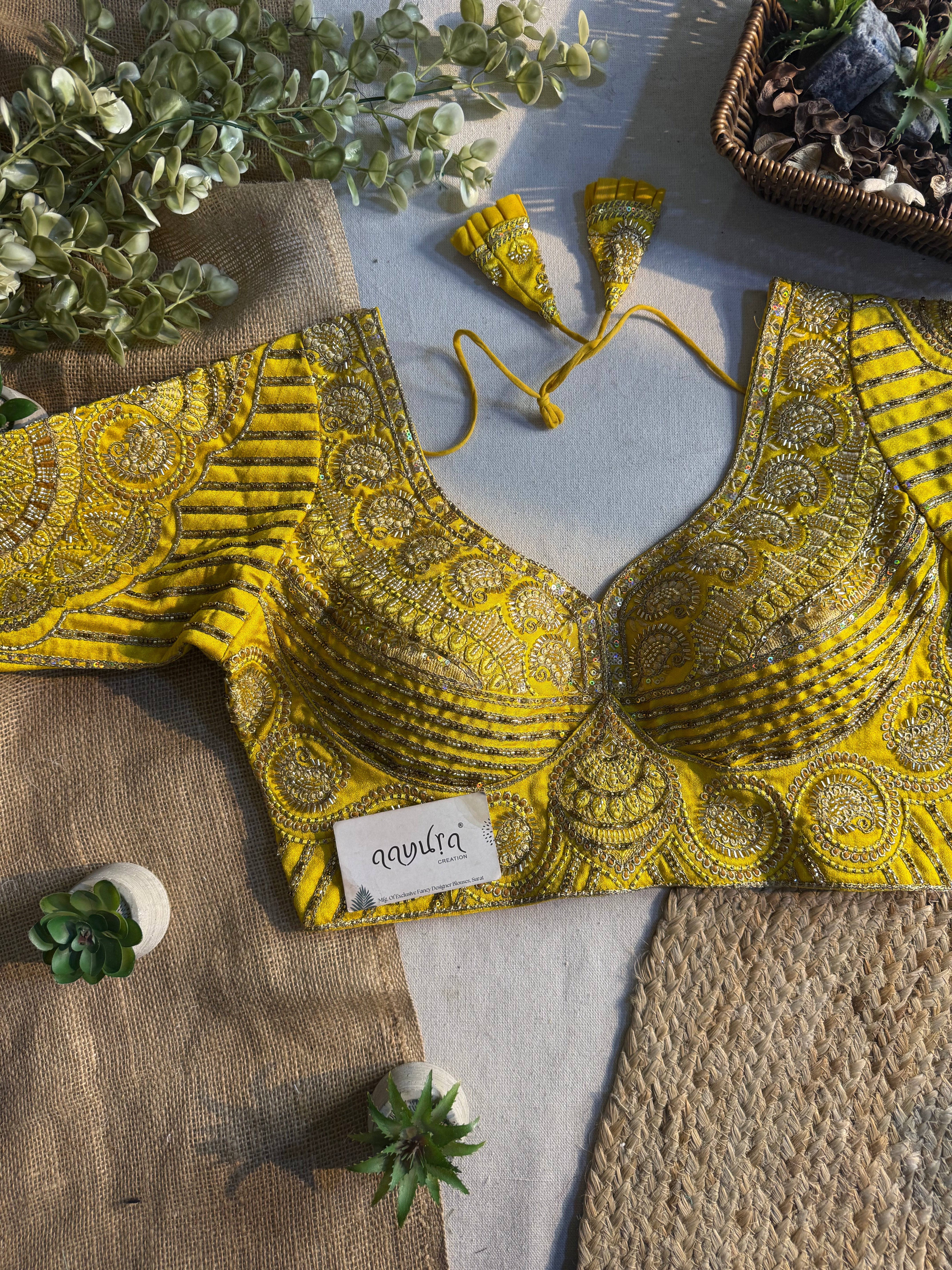 Italian Luxe Beads Blouse
