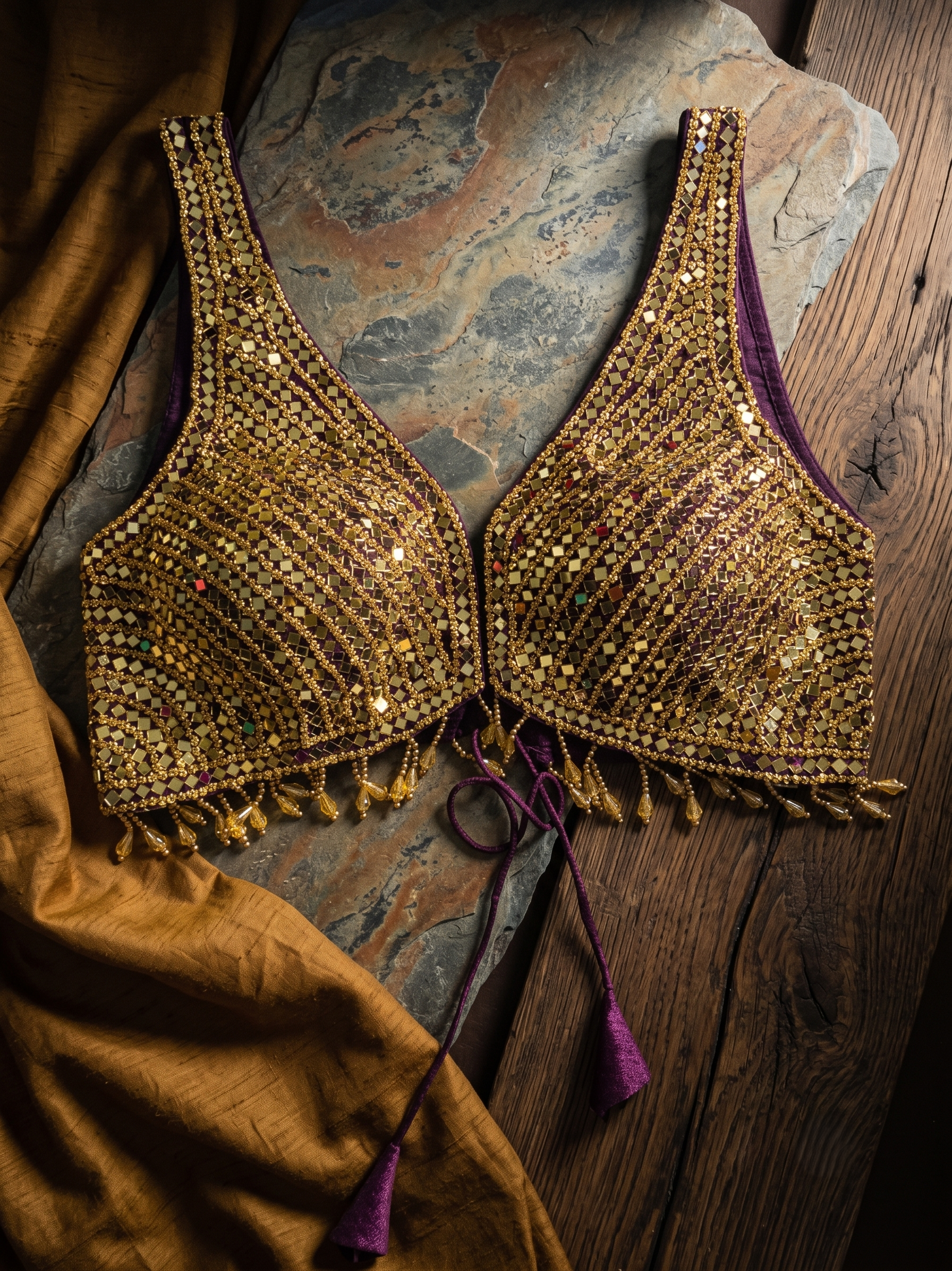 Lunara Festive Glow Blouse