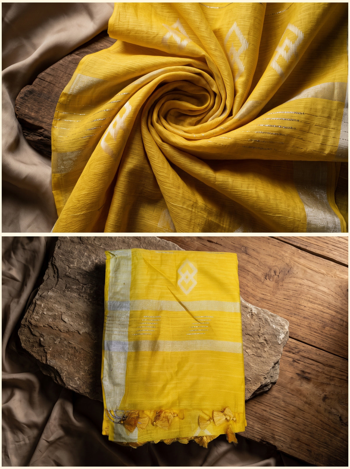 Samaira D-Linen Cotton Saree