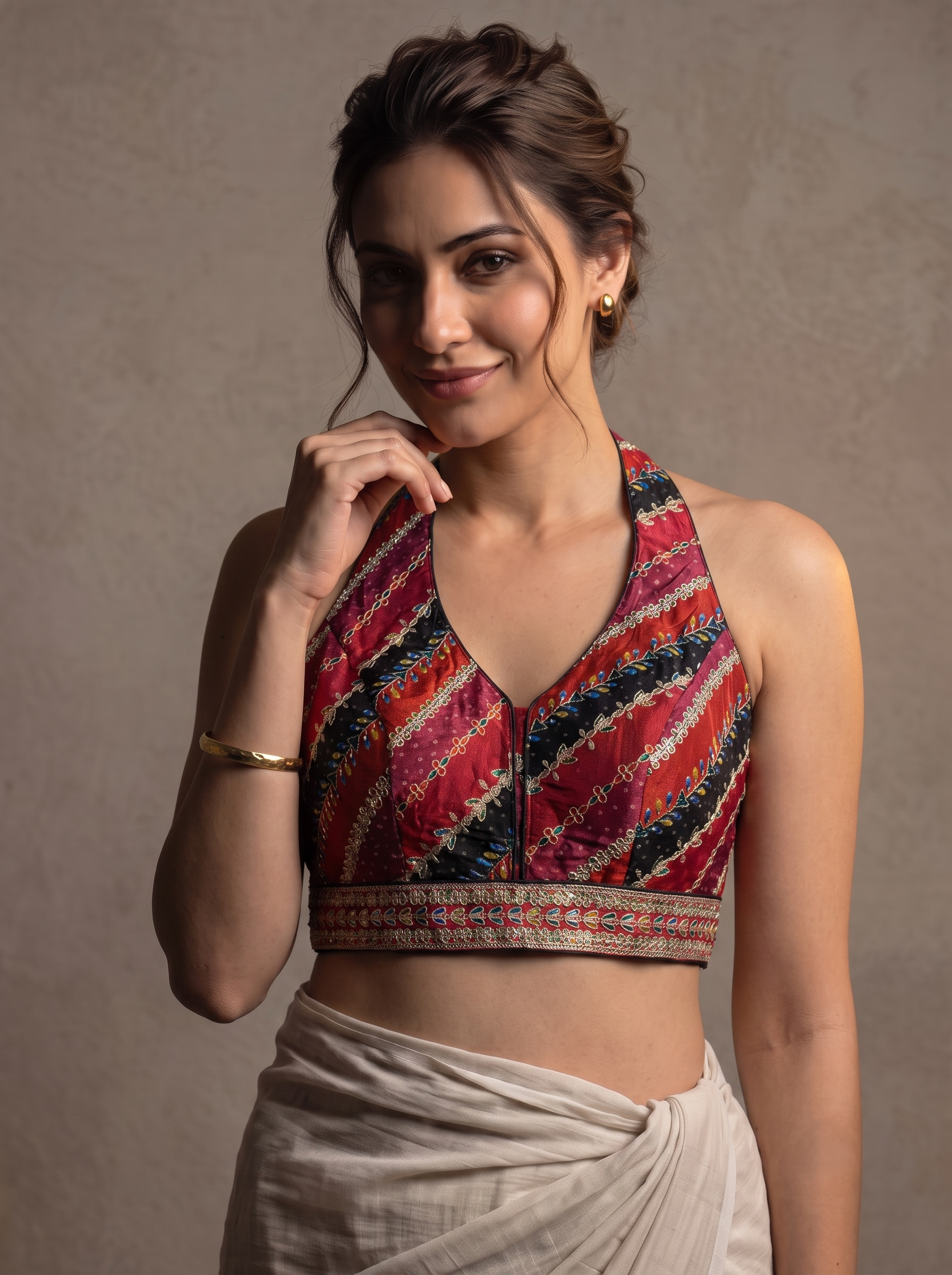 Elara Halter Blouse