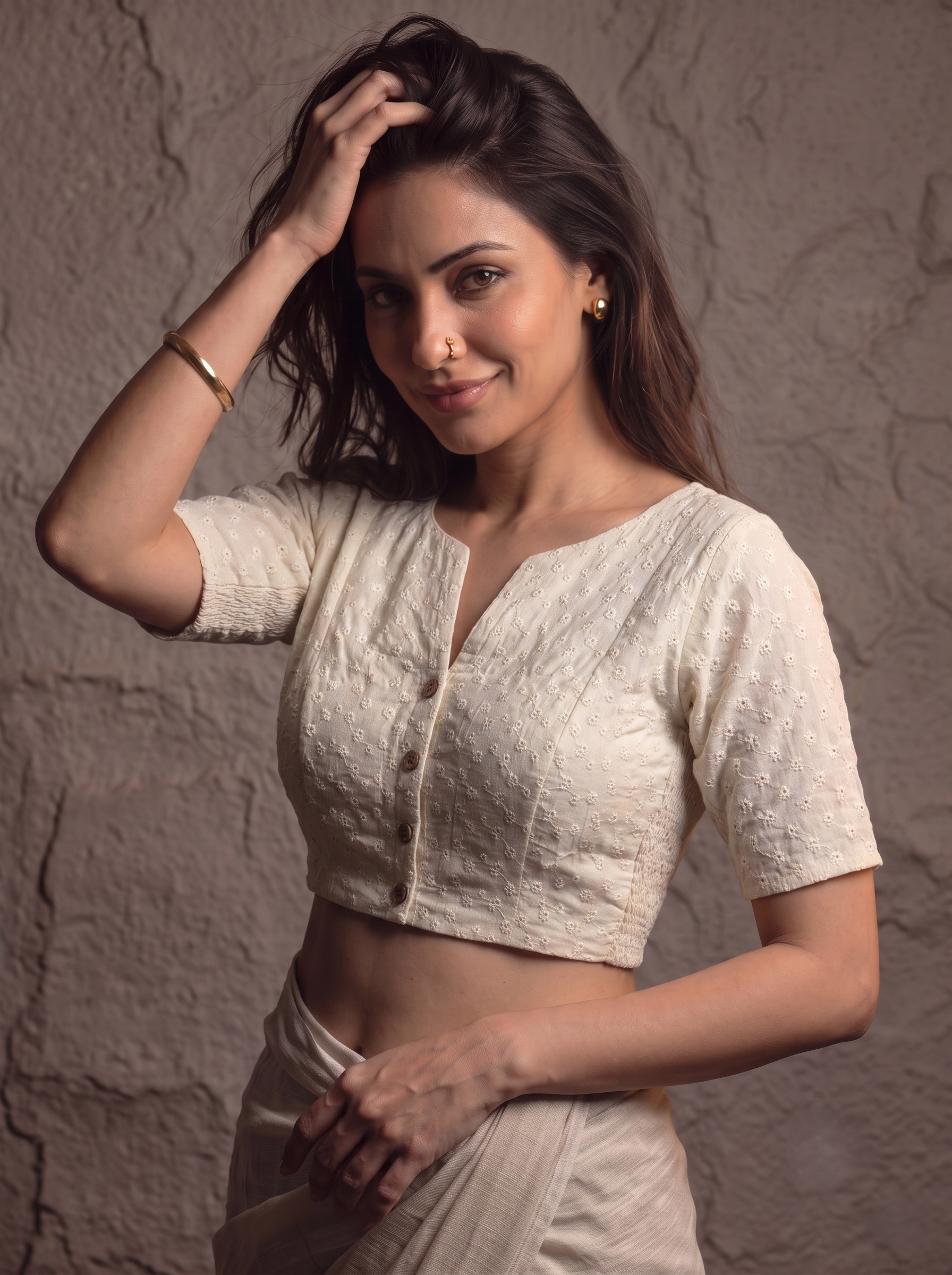 Comfort Fit Hakoba Blouse