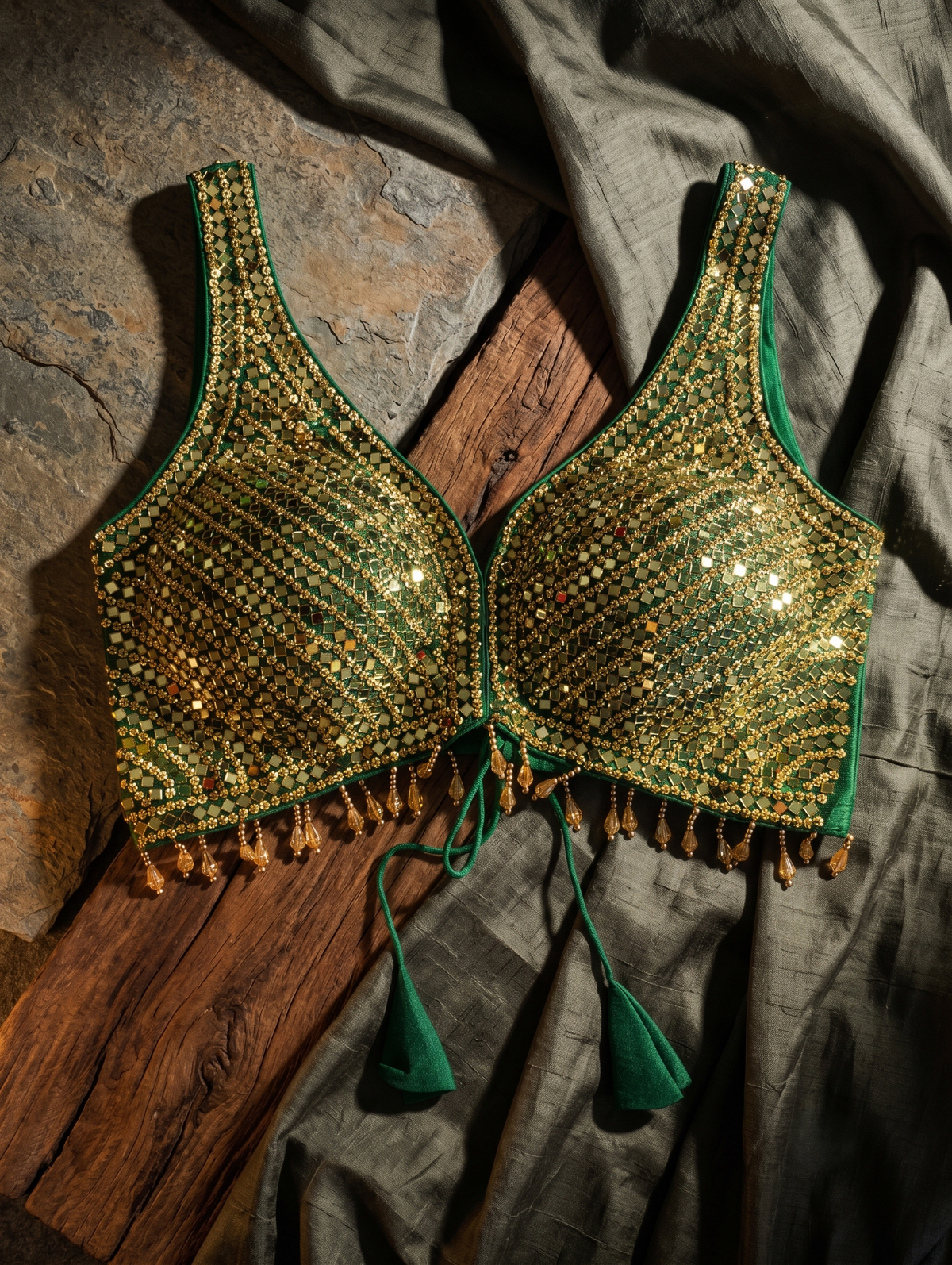 Lunara Festive Glow Blouse