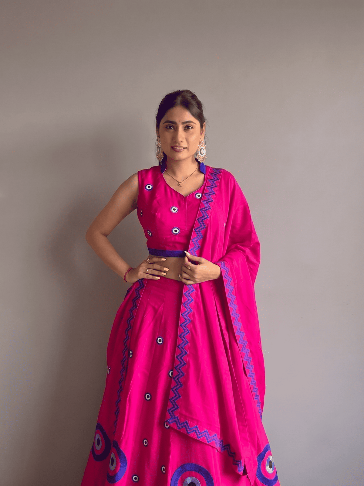 Cotton Lehenga With Blouse
