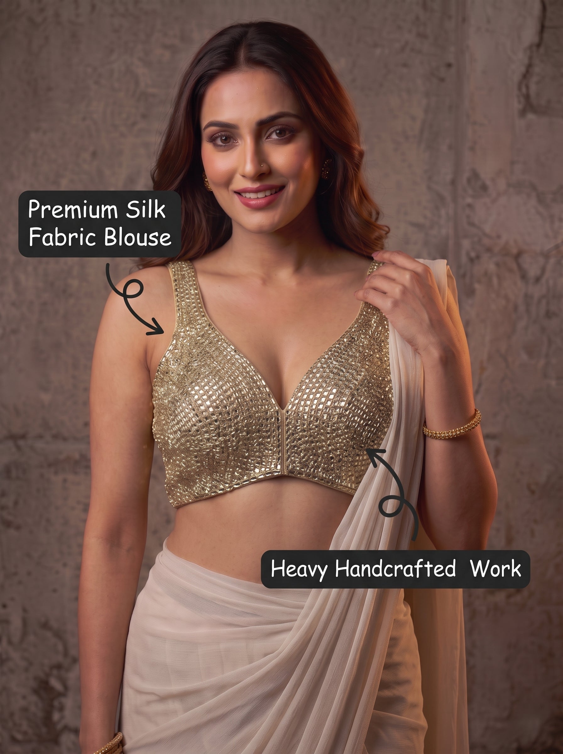 Regalia Elite Handcrafted Blouse