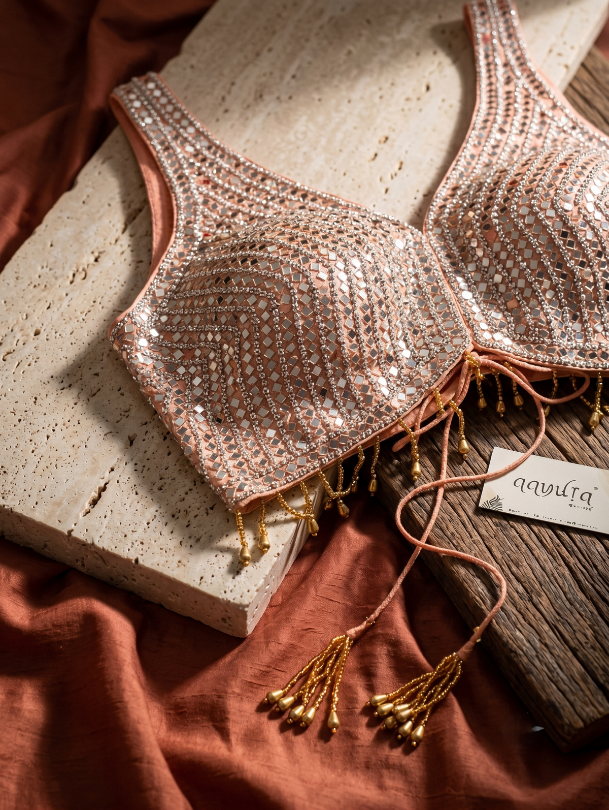 Lunara Festive Glow Blouse