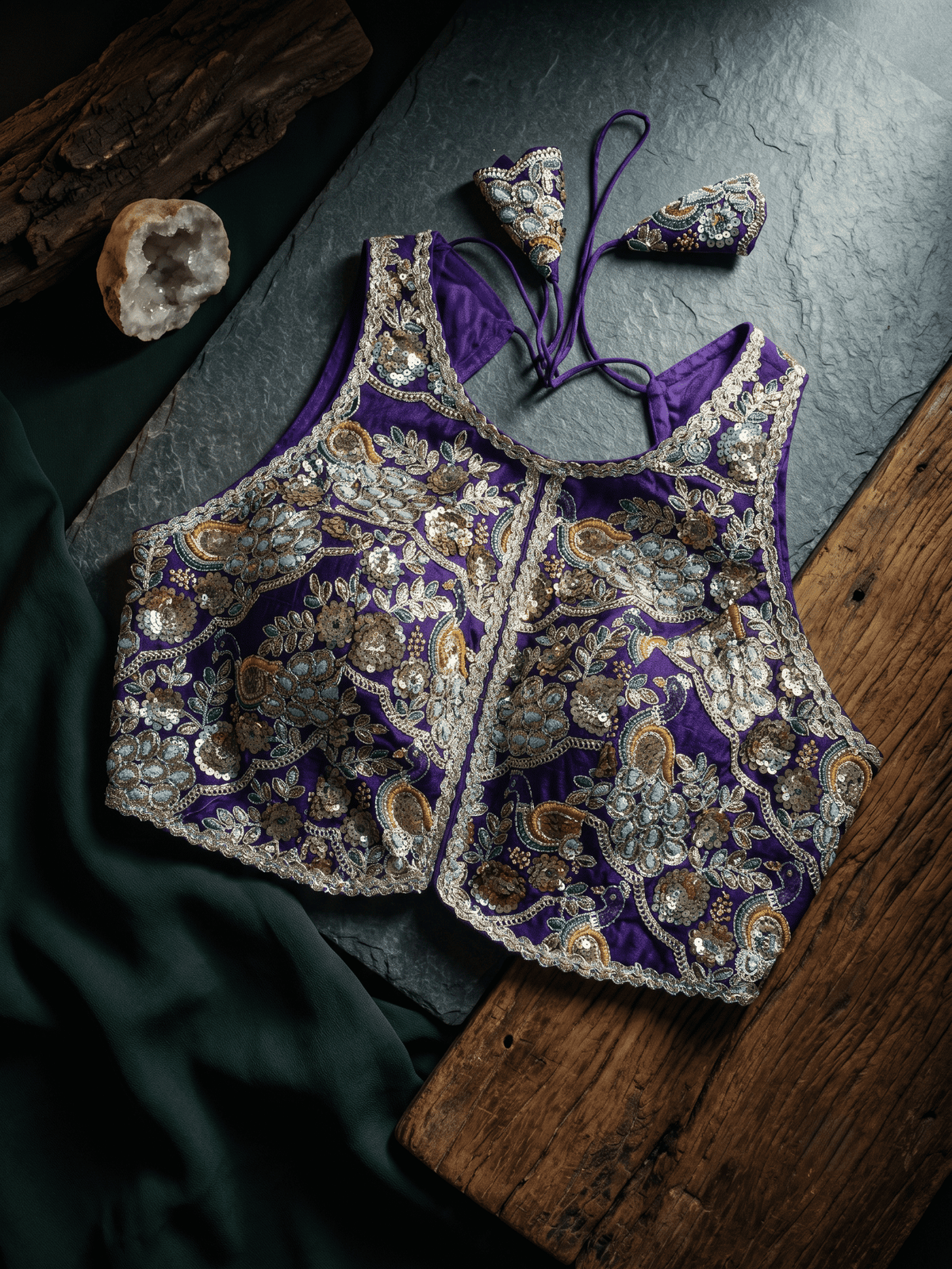 Neena Lace Stitch Designer Blouse