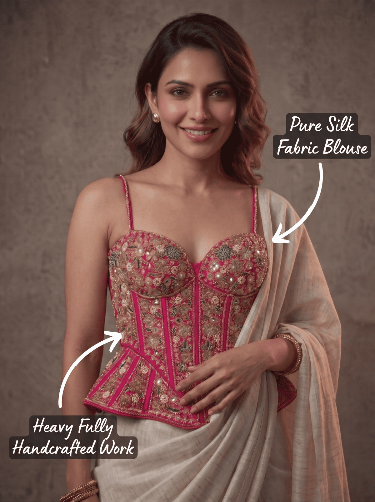 Elanora Handwork Blouse