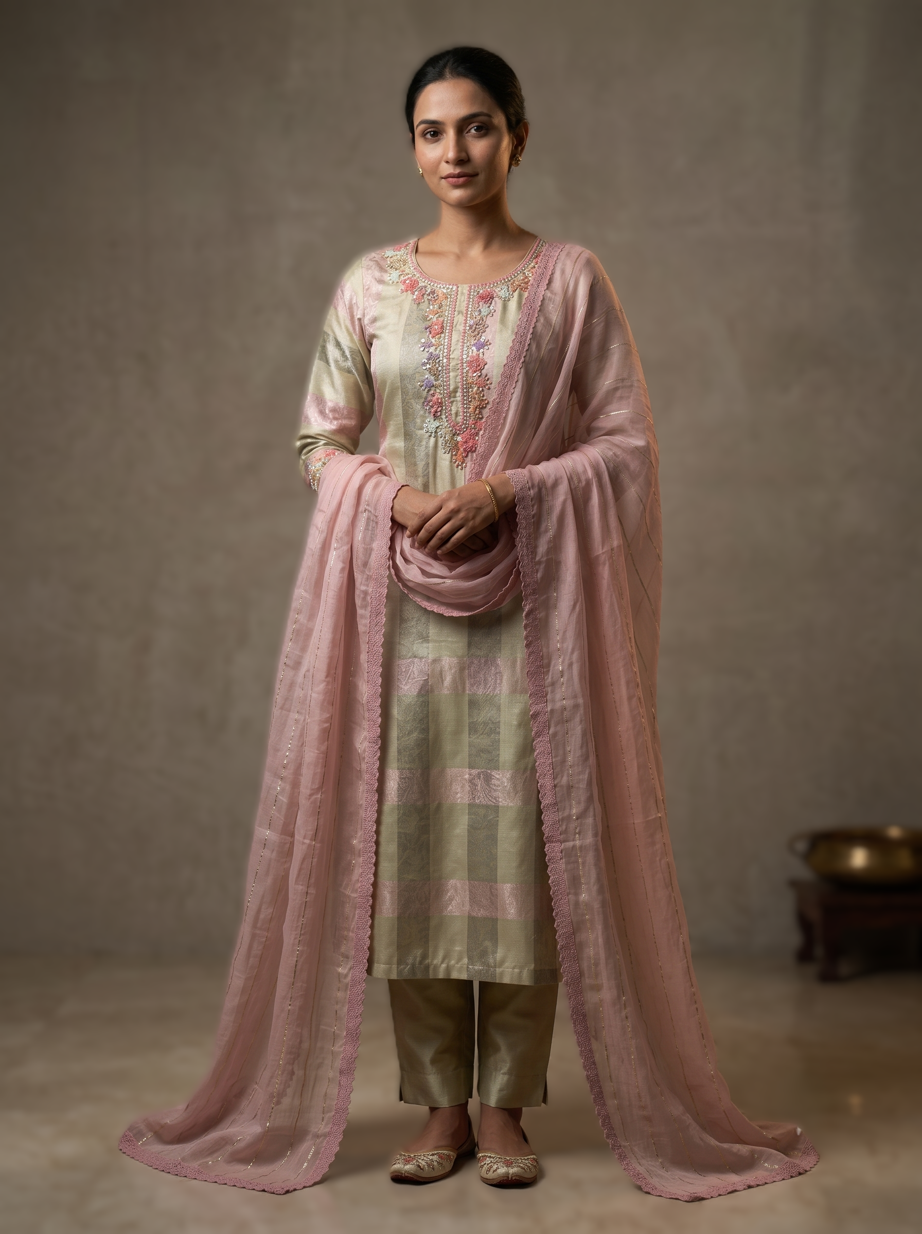 Simar Grace Unstitched Suit Set