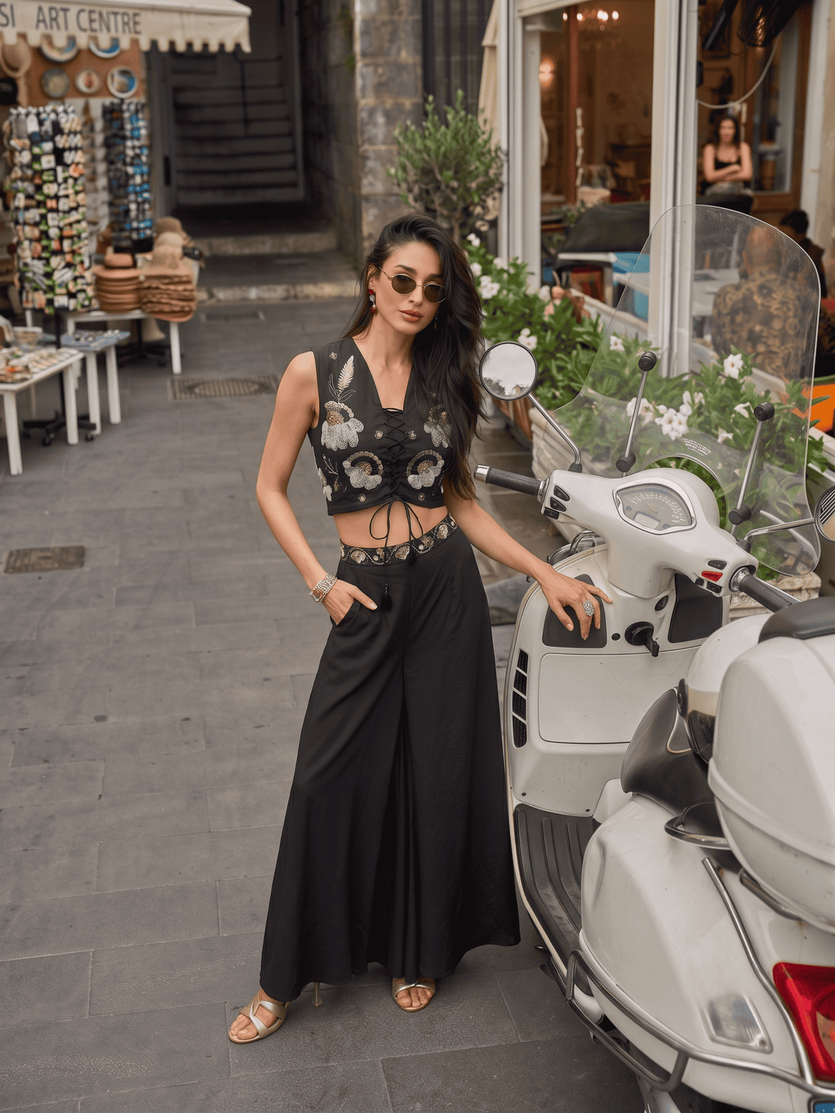 Zariya Kamila Crush Beads Work Set