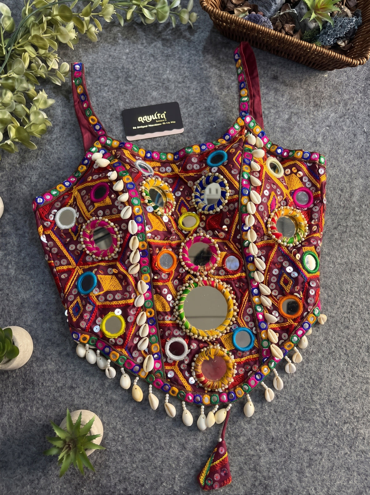 Jhalak Navratri Mirror Blouse