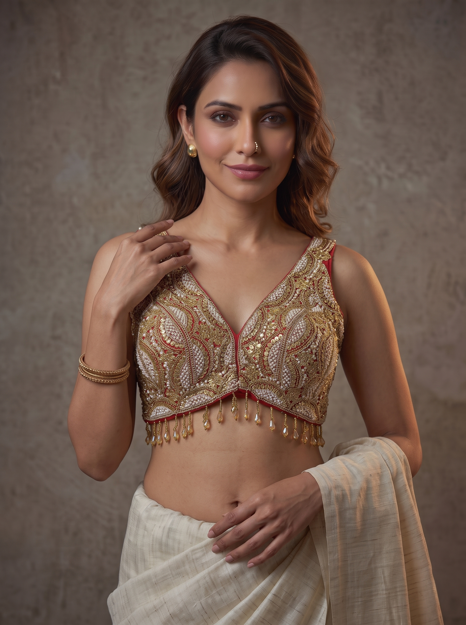 Roshani Heavy Embroidery Blouse