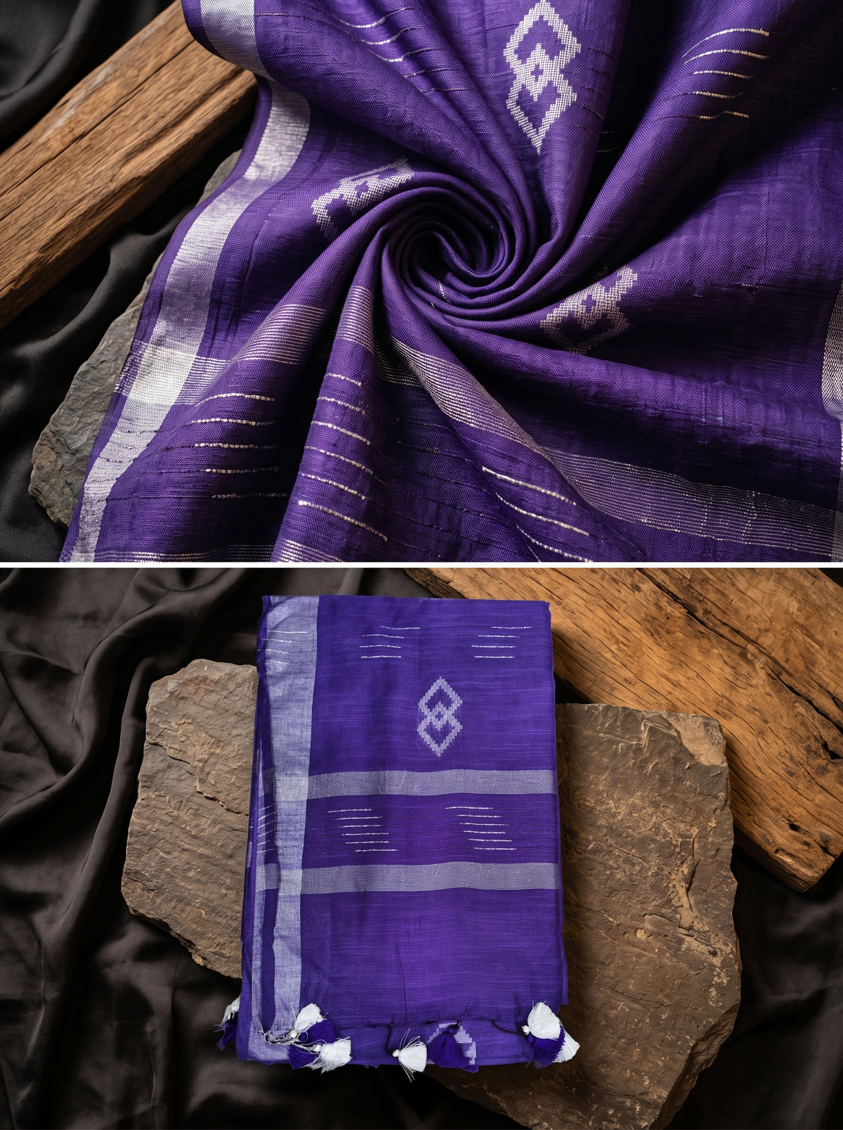 Samaira D-Linen Cotton Saree