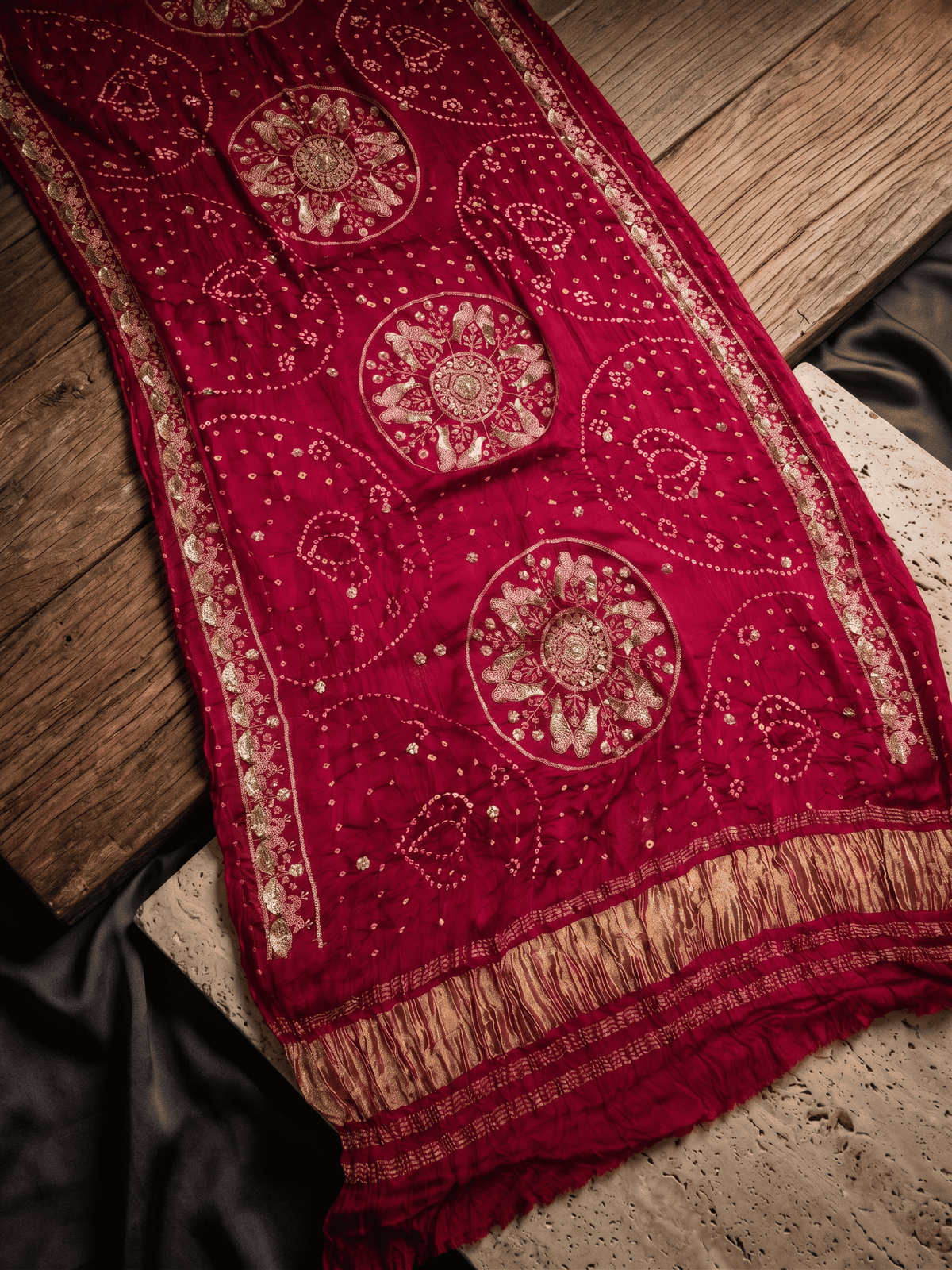 Royal Gajji Silk Dupatta
