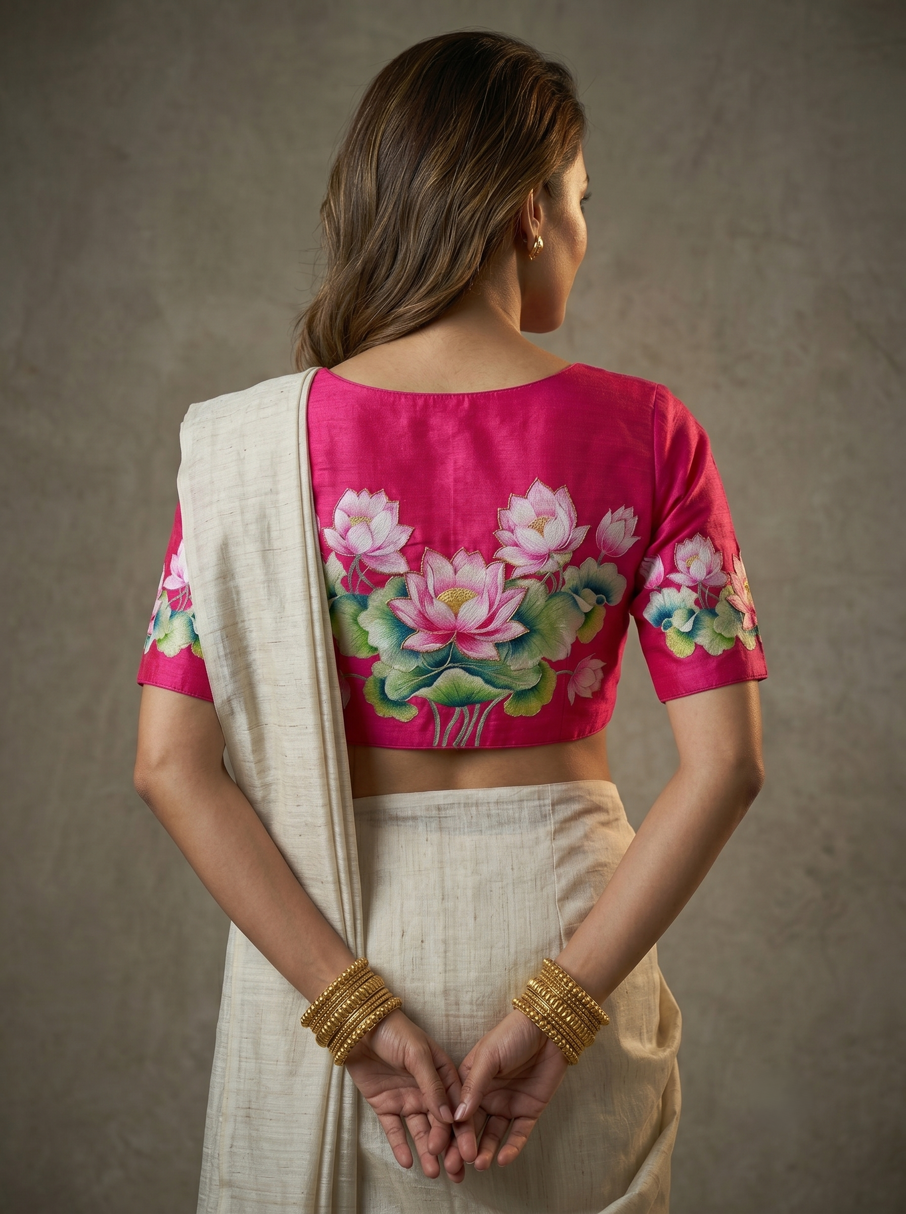 LOTUS PRINT BLOUSE - 2