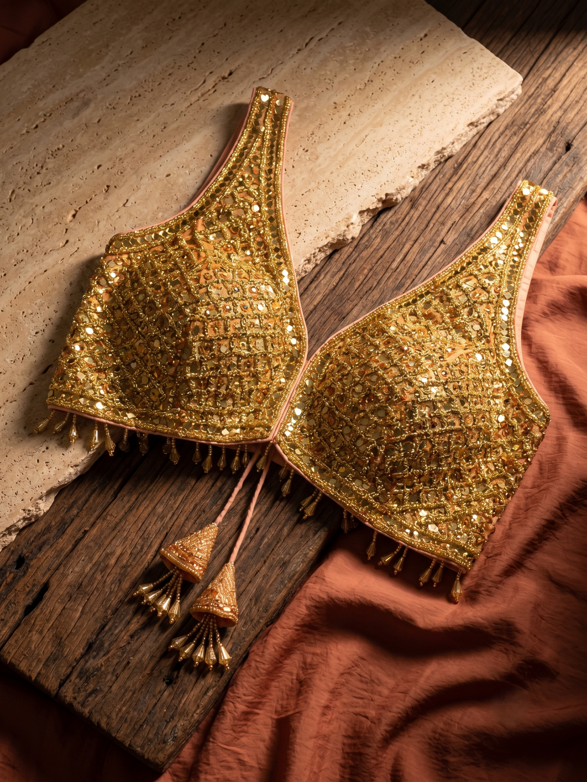 Lunara Festive Glow Blouse