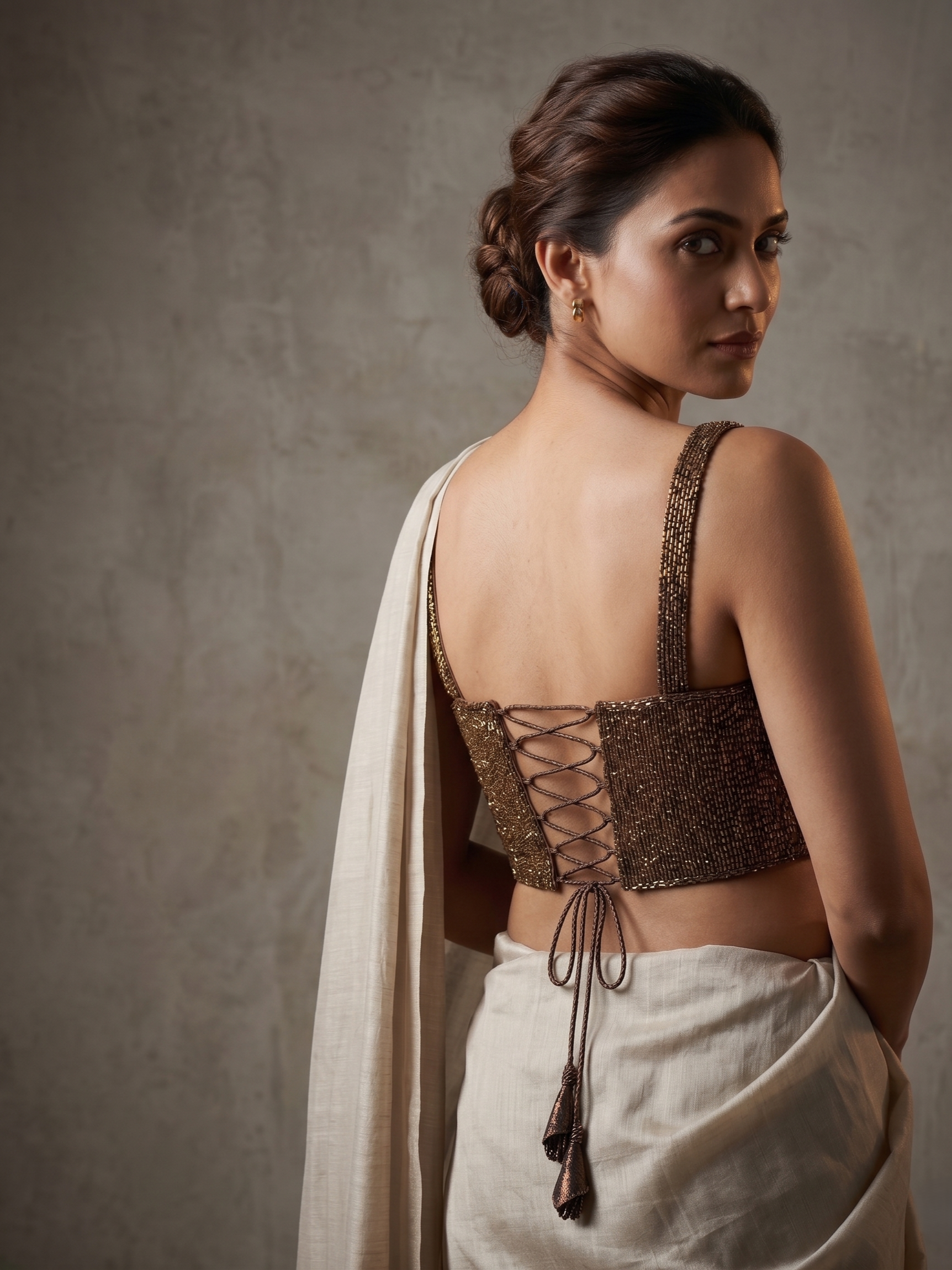 Velora Designer Handcrafted Work Blouse