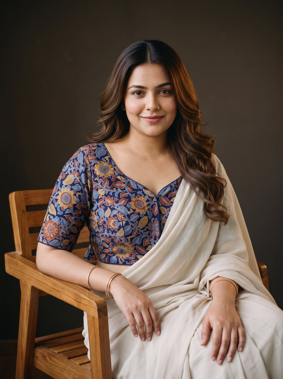 Charvi Plus Size Blouse