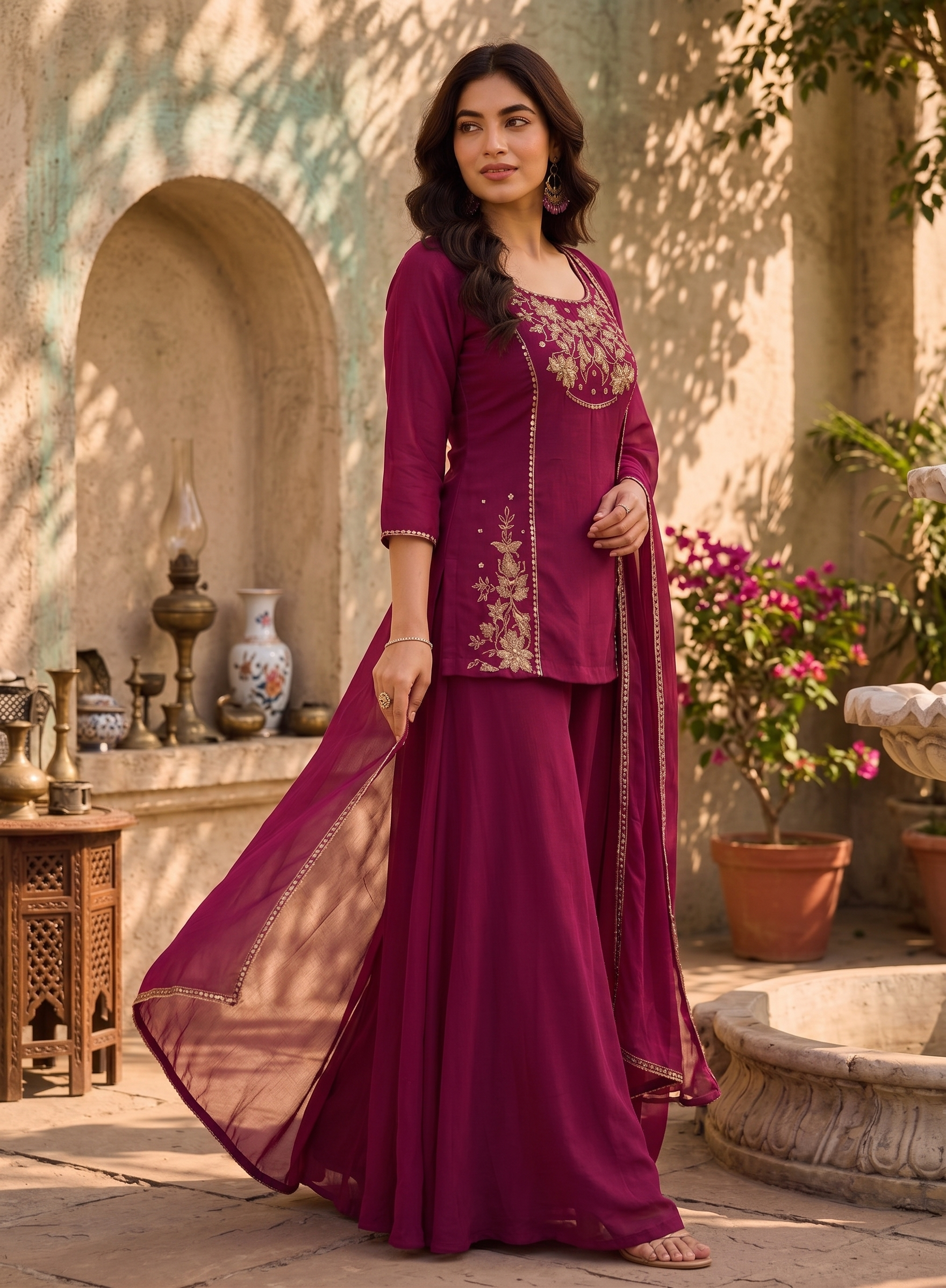 Ruhani Mal 2 Tone Designer Set