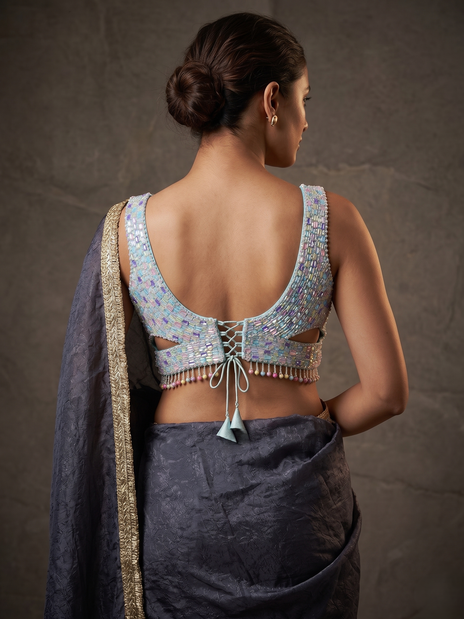 Pearl Royale Silk Saree Set