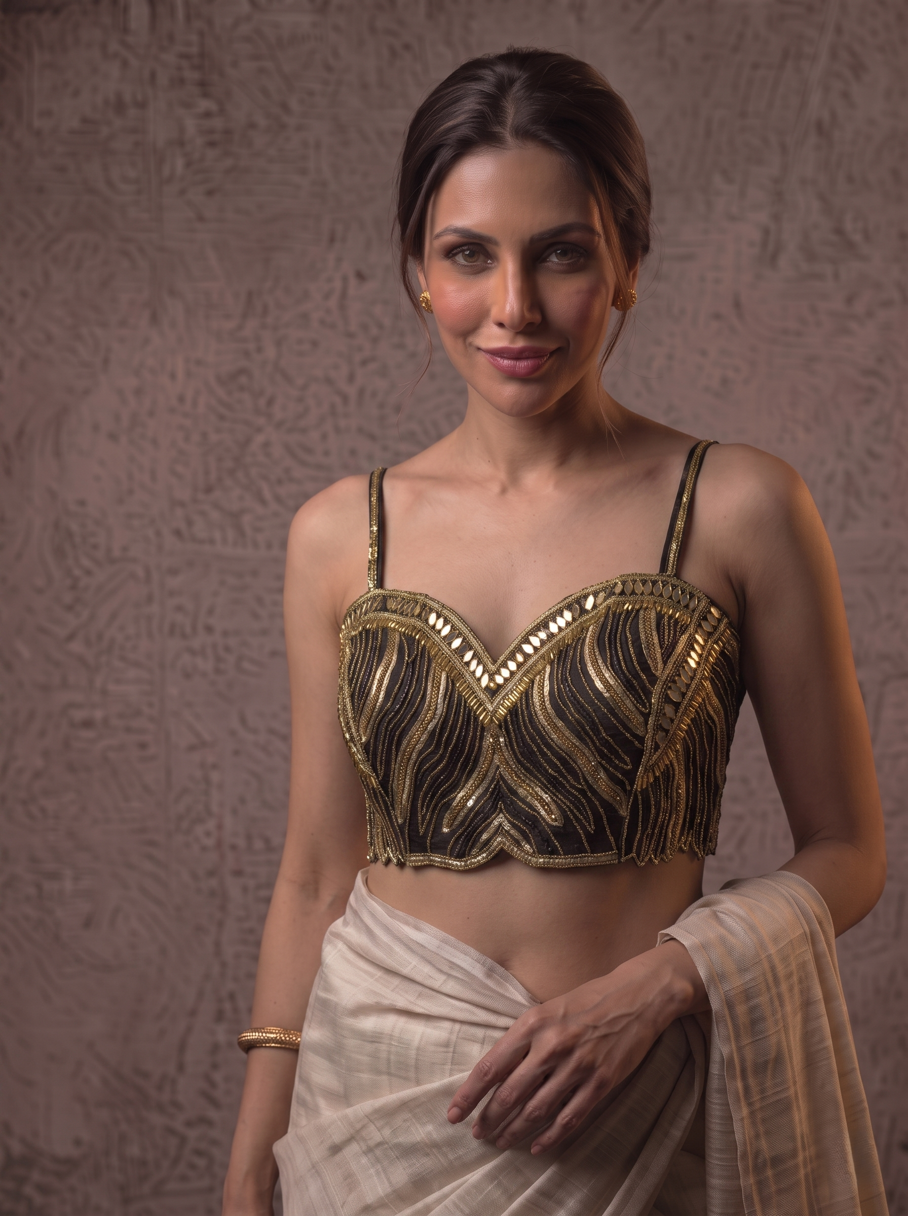 Classic Silk Handcrafted Designer Blouse