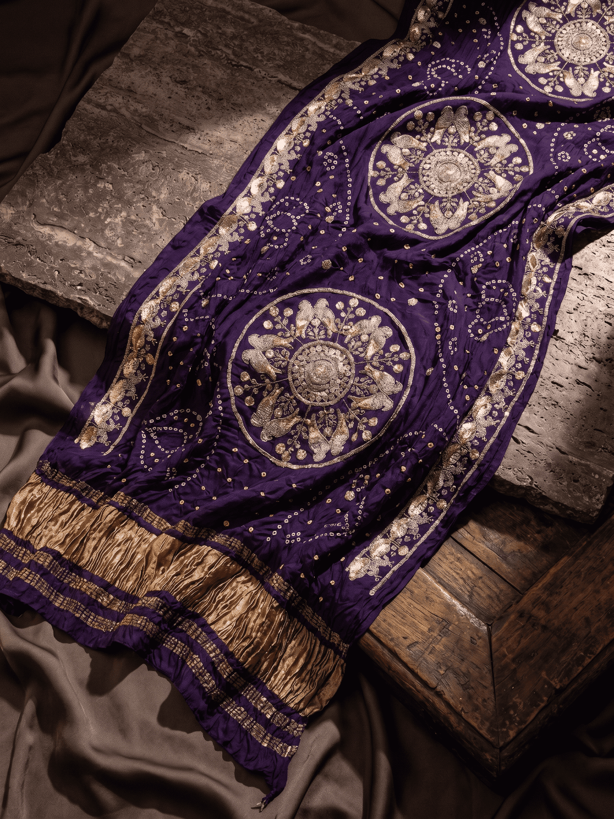 Royal Gajji Silk Dupatta