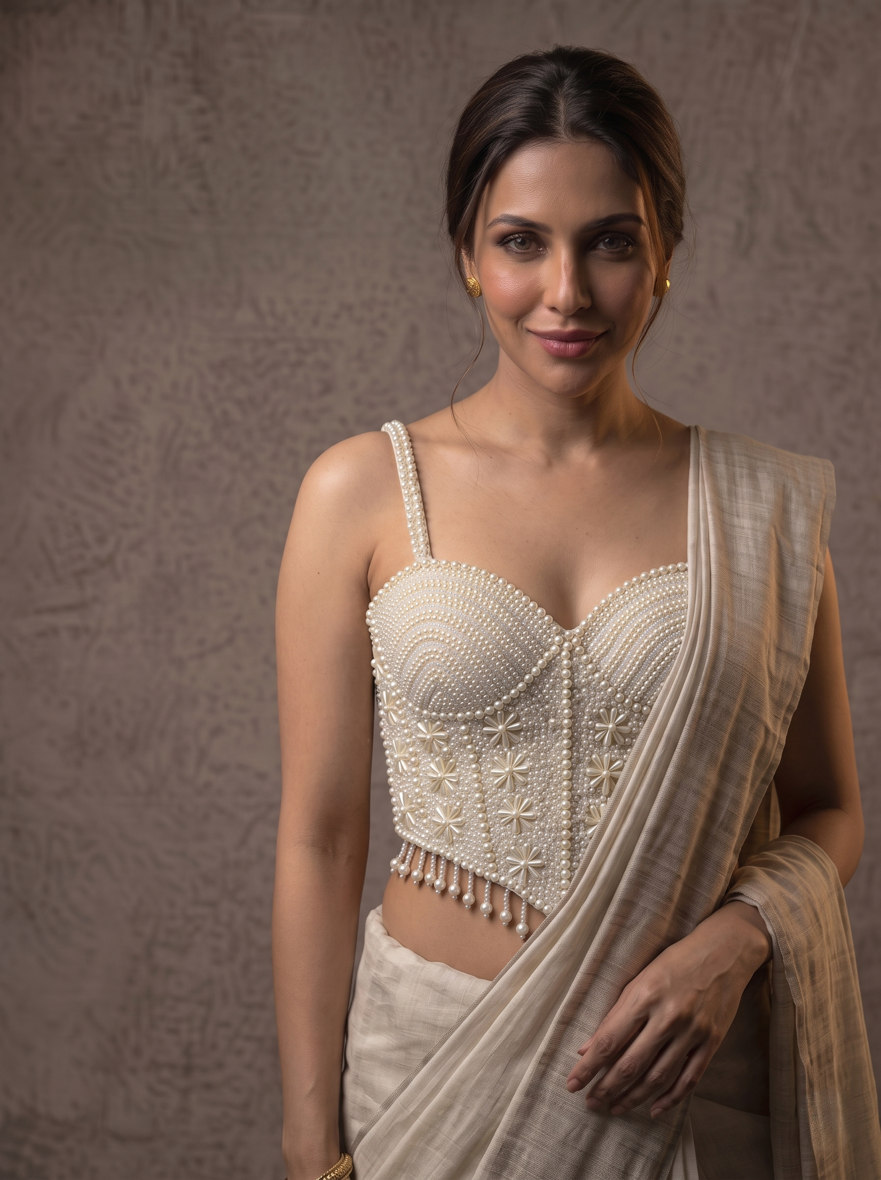 White Chitra Co-Ord Set