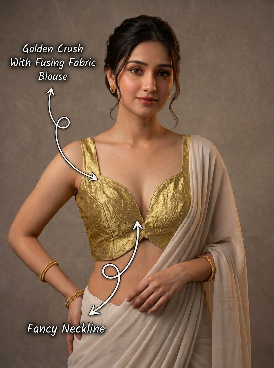 Rajsi Golden Blouse