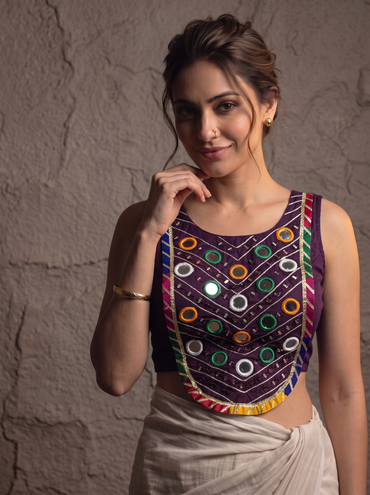 Elara Halter Blouse