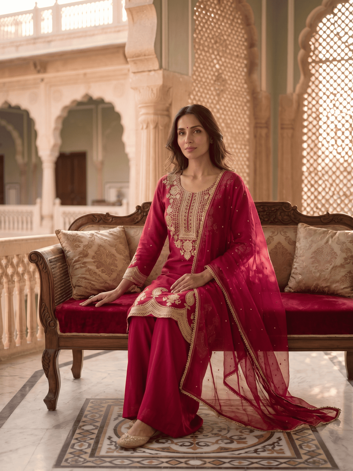 Aabha Roman 2-Tone Designer Set