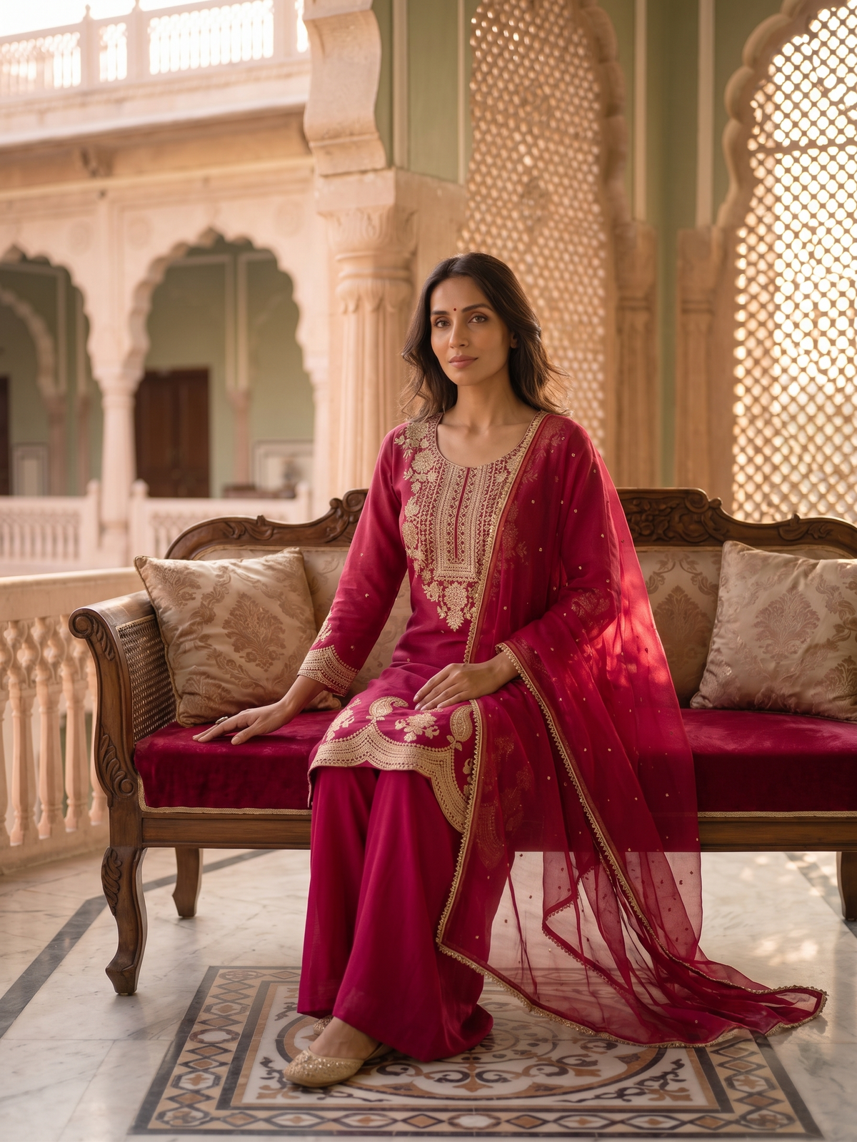 Aabha Roman 2-Tone Designer Set