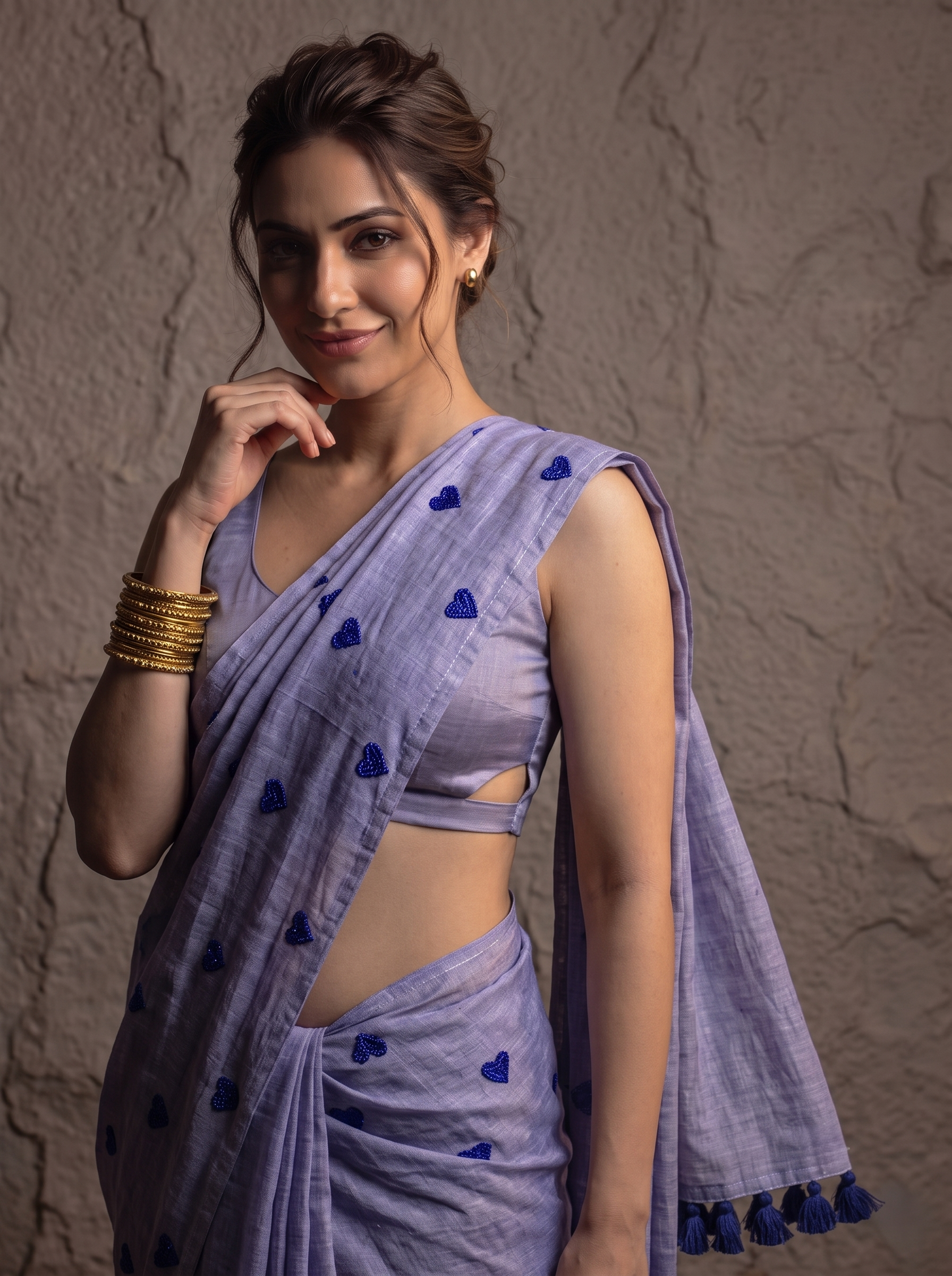Hridaya Pure Mal Cotton Saree