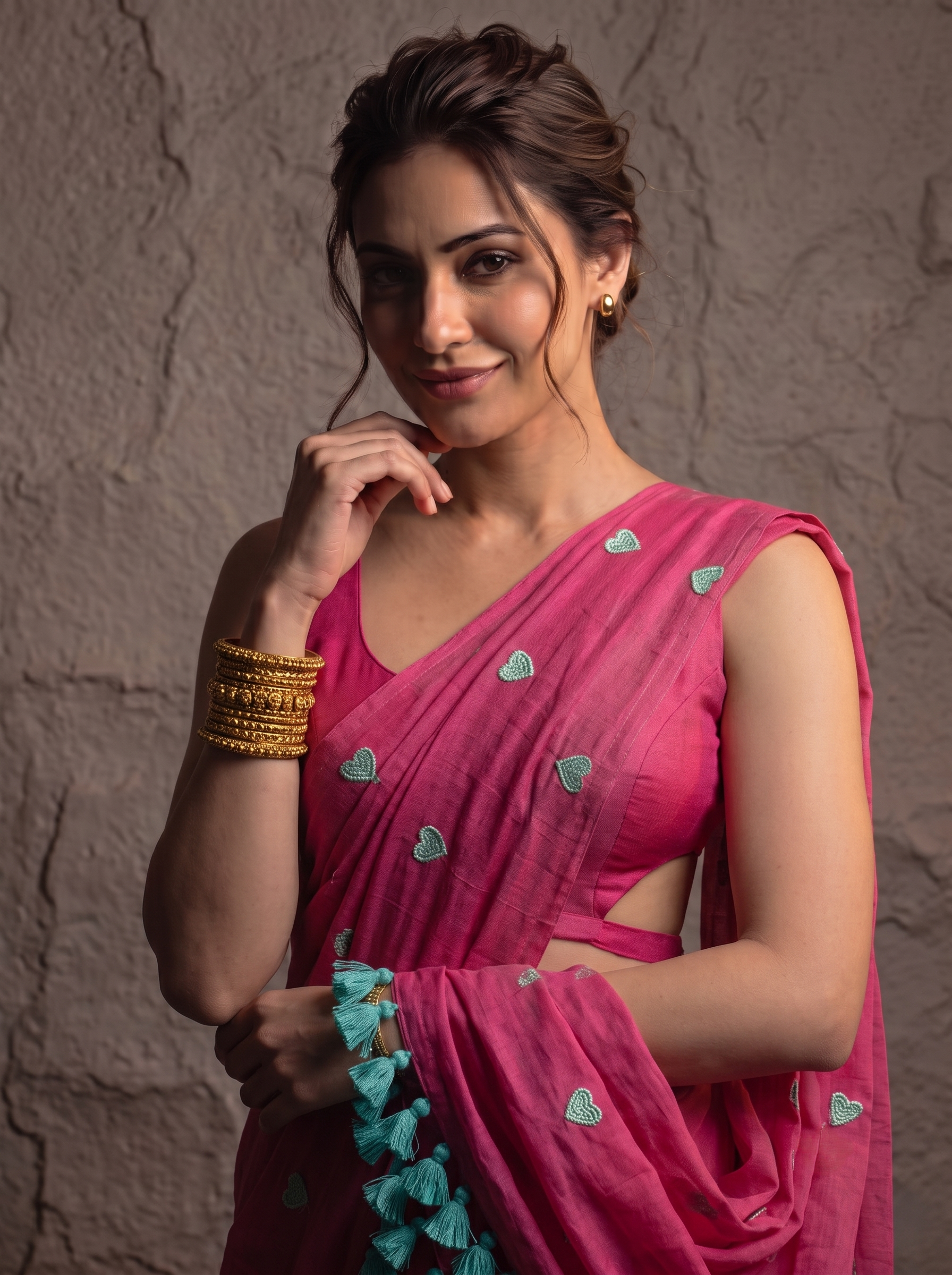 Hridaya Pure Mal Cotton Saree