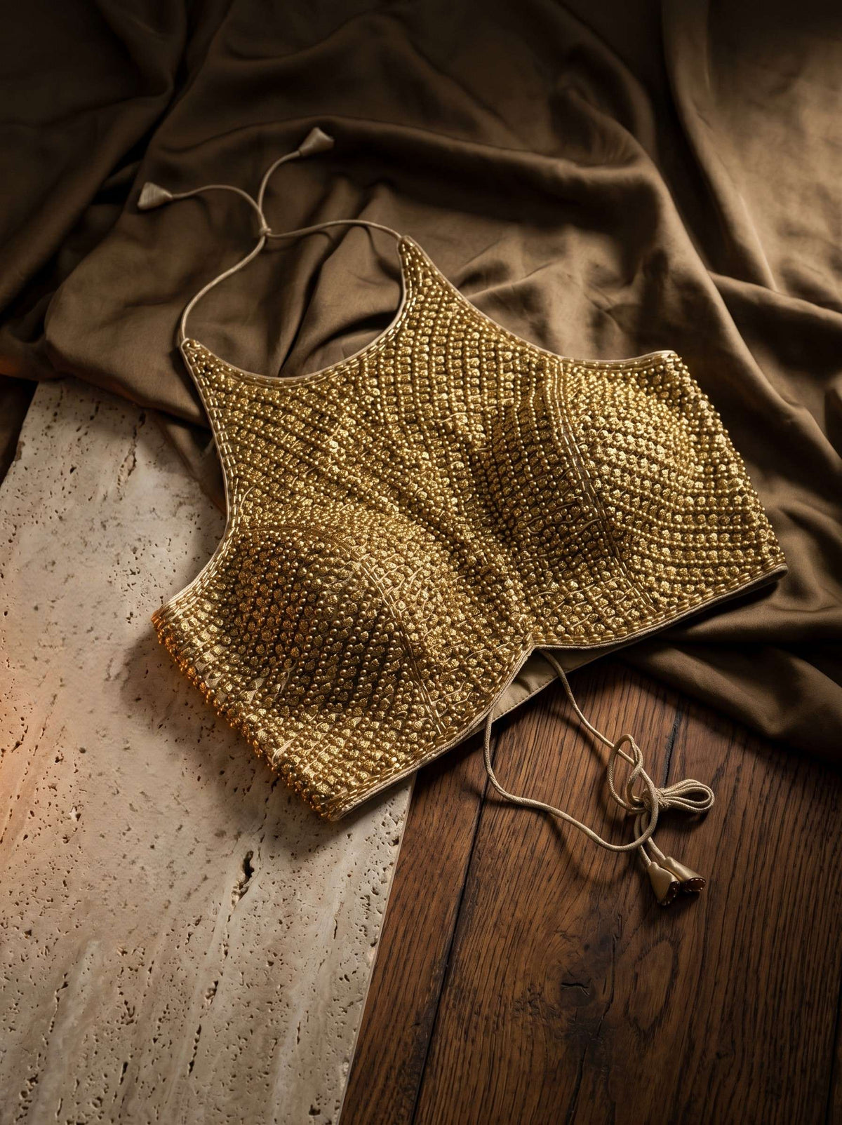 Zara Luxury Handcrafted Blouse