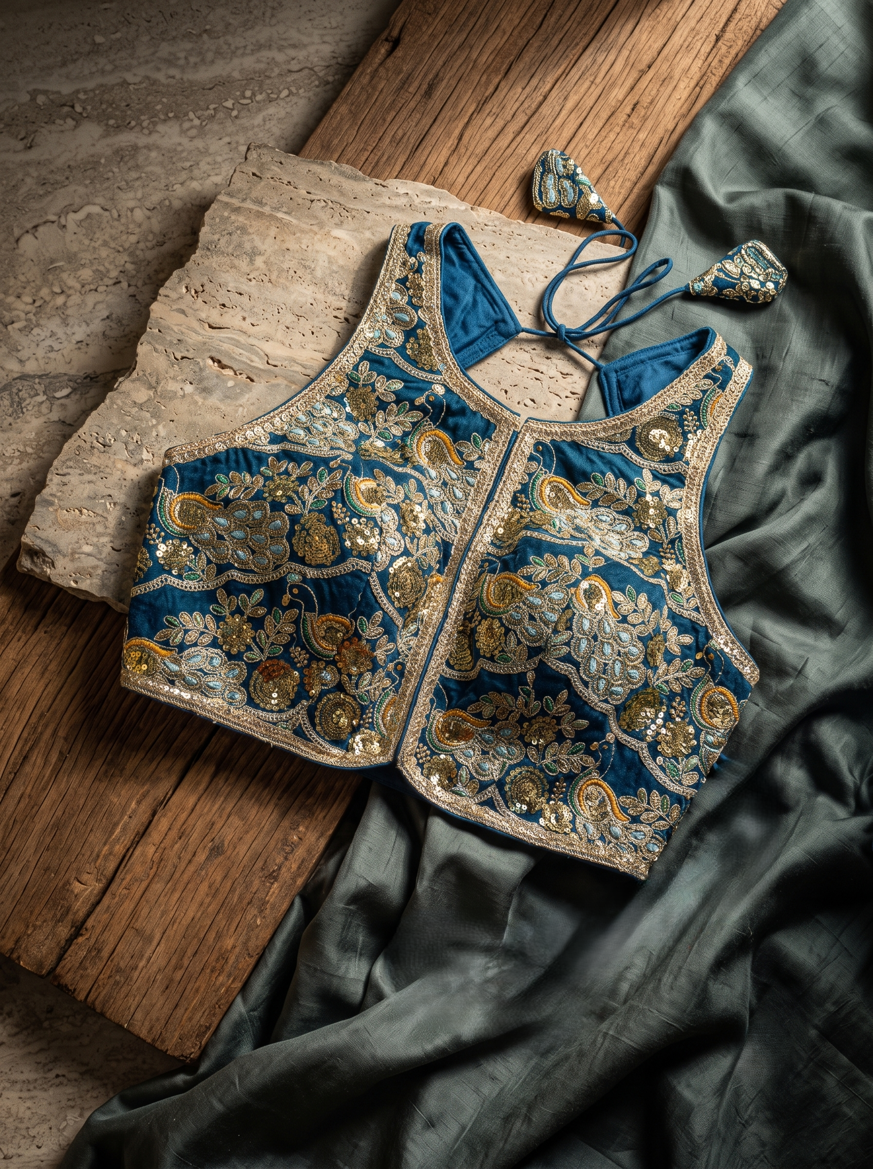 Neena Lace Stitch Designer Blouse
