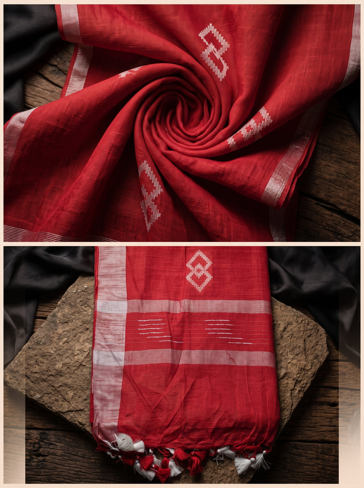 Samaira D-Linen Cotton Saree