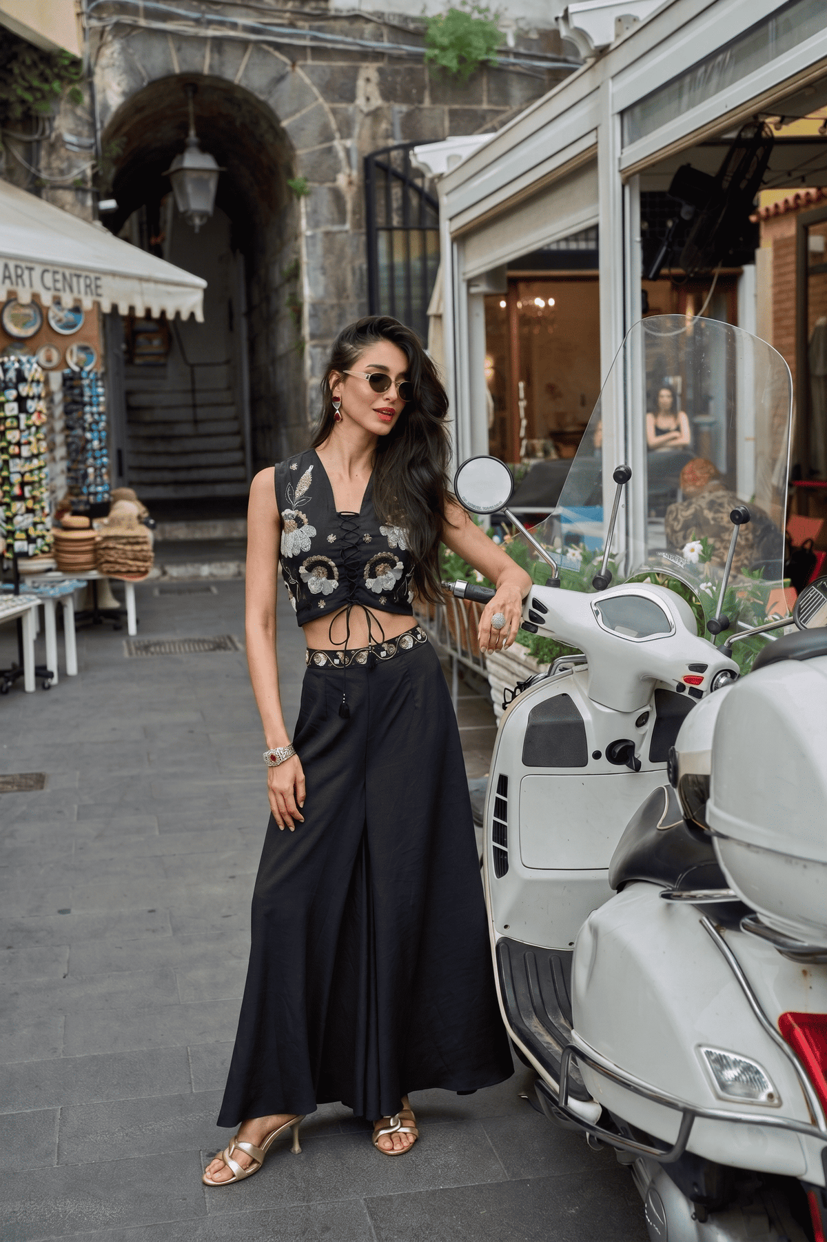Zariya Kamila Crush Beads Work Set