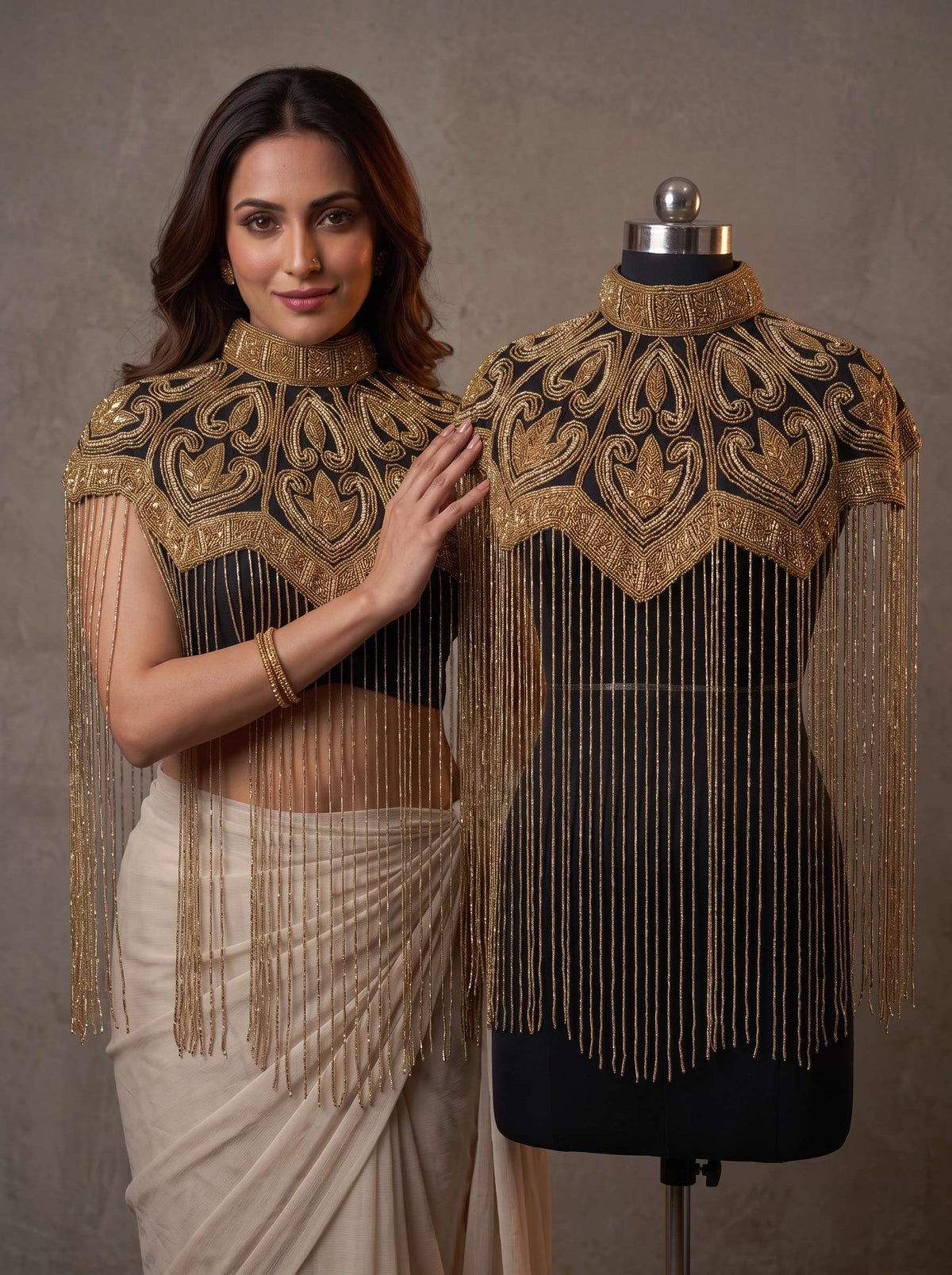 Pearl Aura Designer Kochi Pochi Blouse