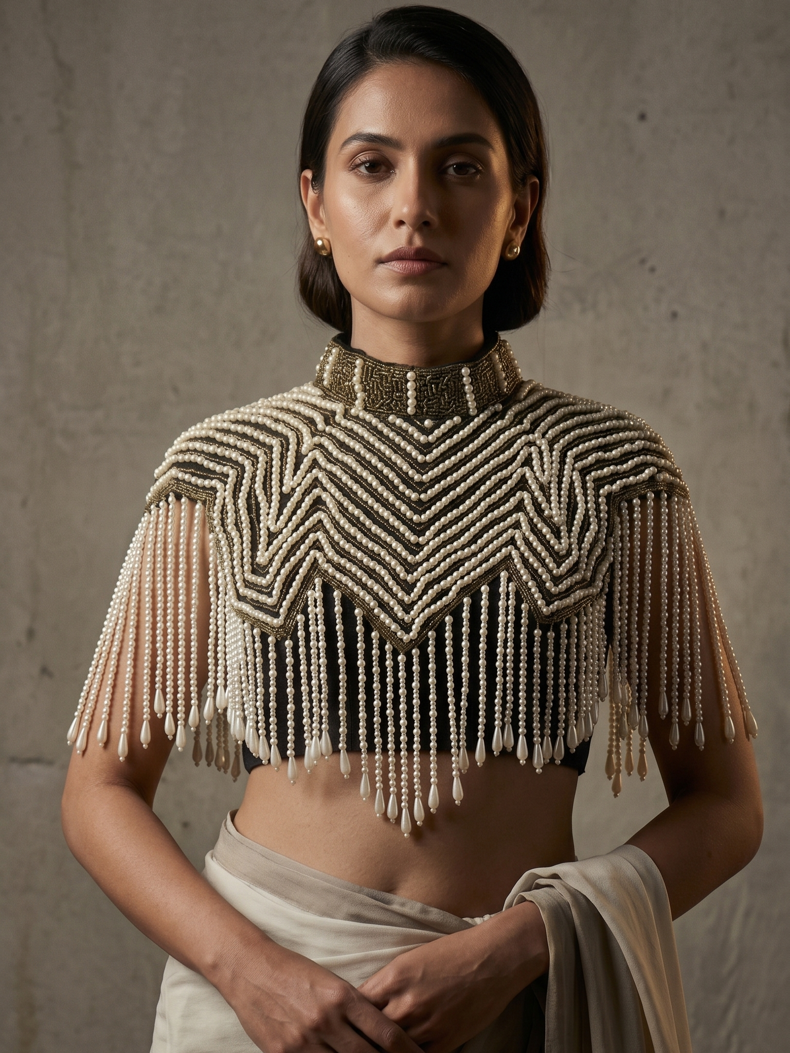 Gulnaar Premium Pearl Work Kochi