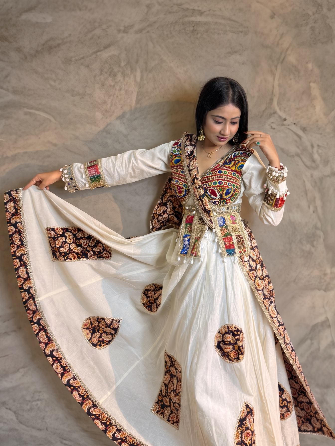 Navrang Mirror Lehenga Set