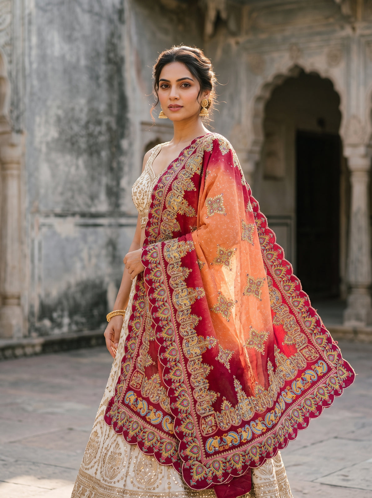 Zarika Chinon Dupatta