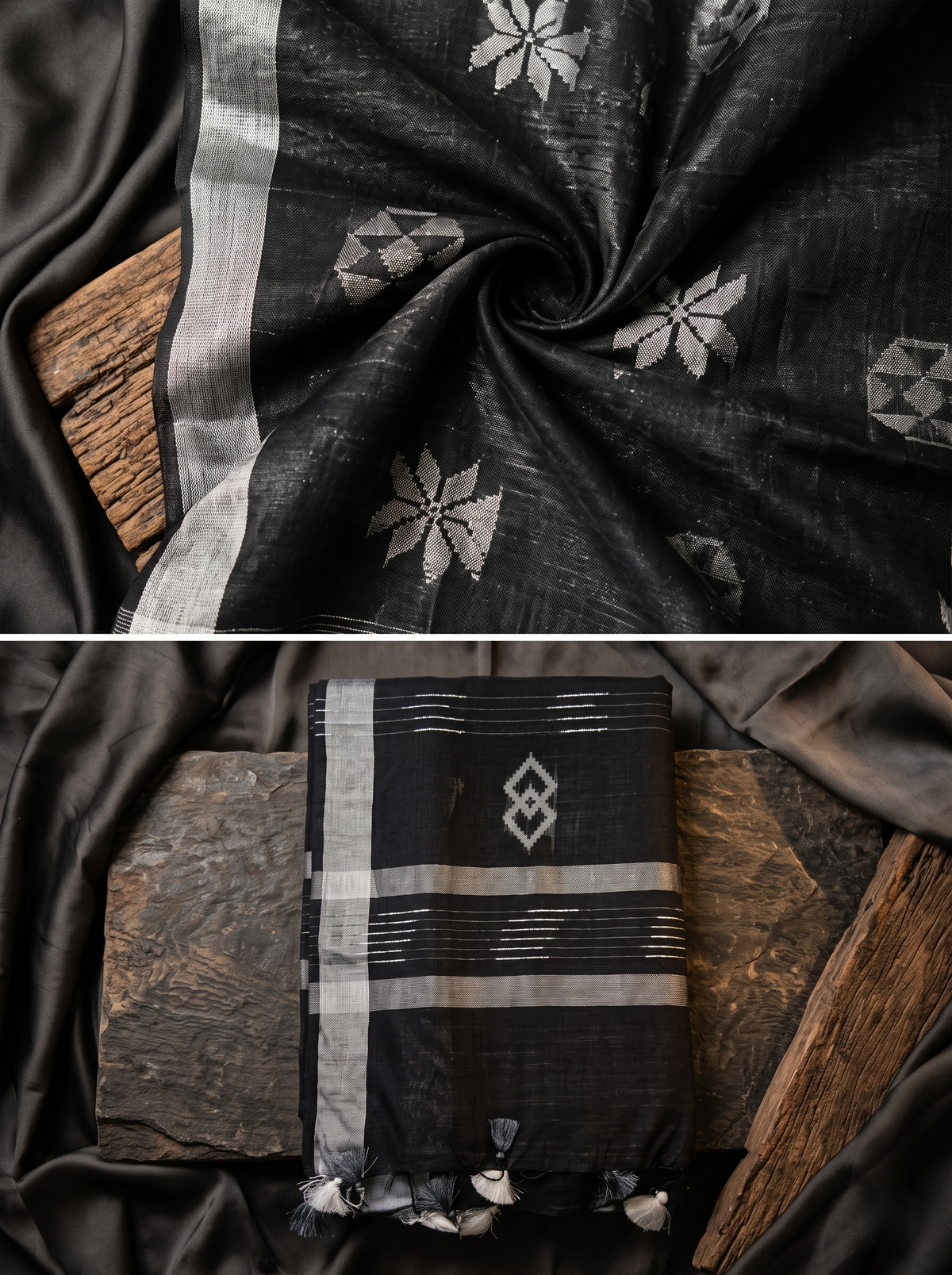 Samaira D-Linen Cotton Saree