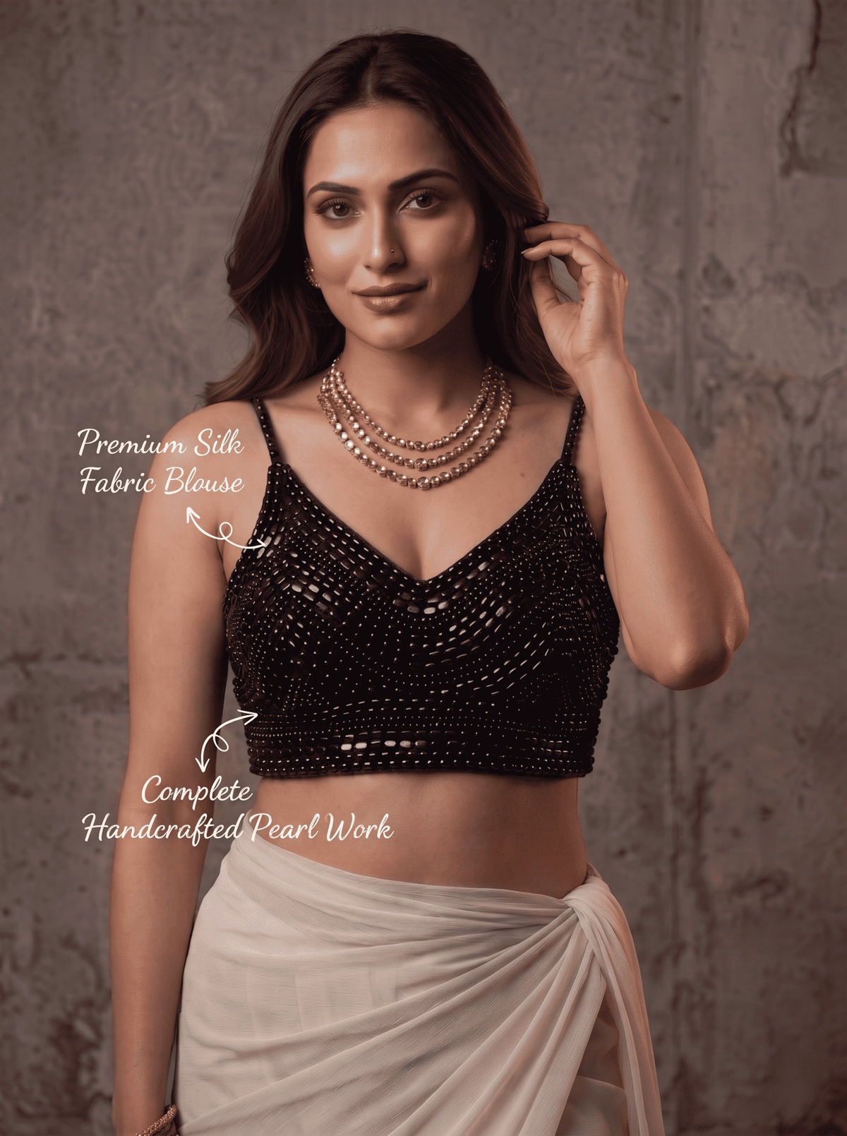 Classic Pearl Beauty Blouse